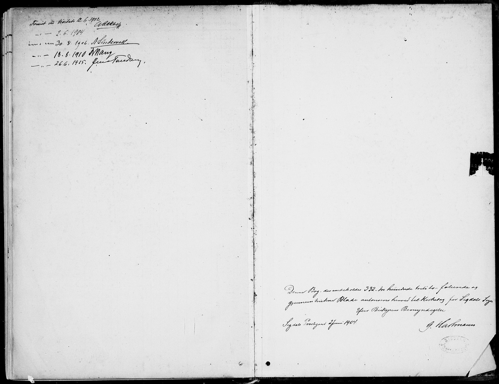 Sigdal kirkebøker, SAKO/A-245/F/Fb/L0002: Parish register (official) no. II 2, 1901-1914