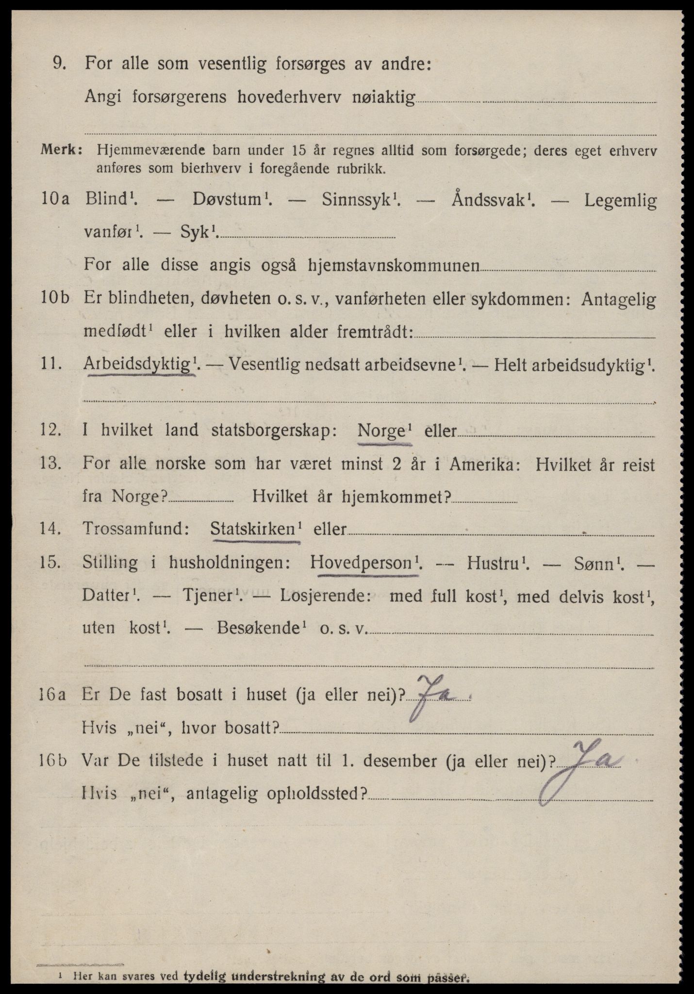 SAT, 1920 census for Vanylven, 1920, p. 658