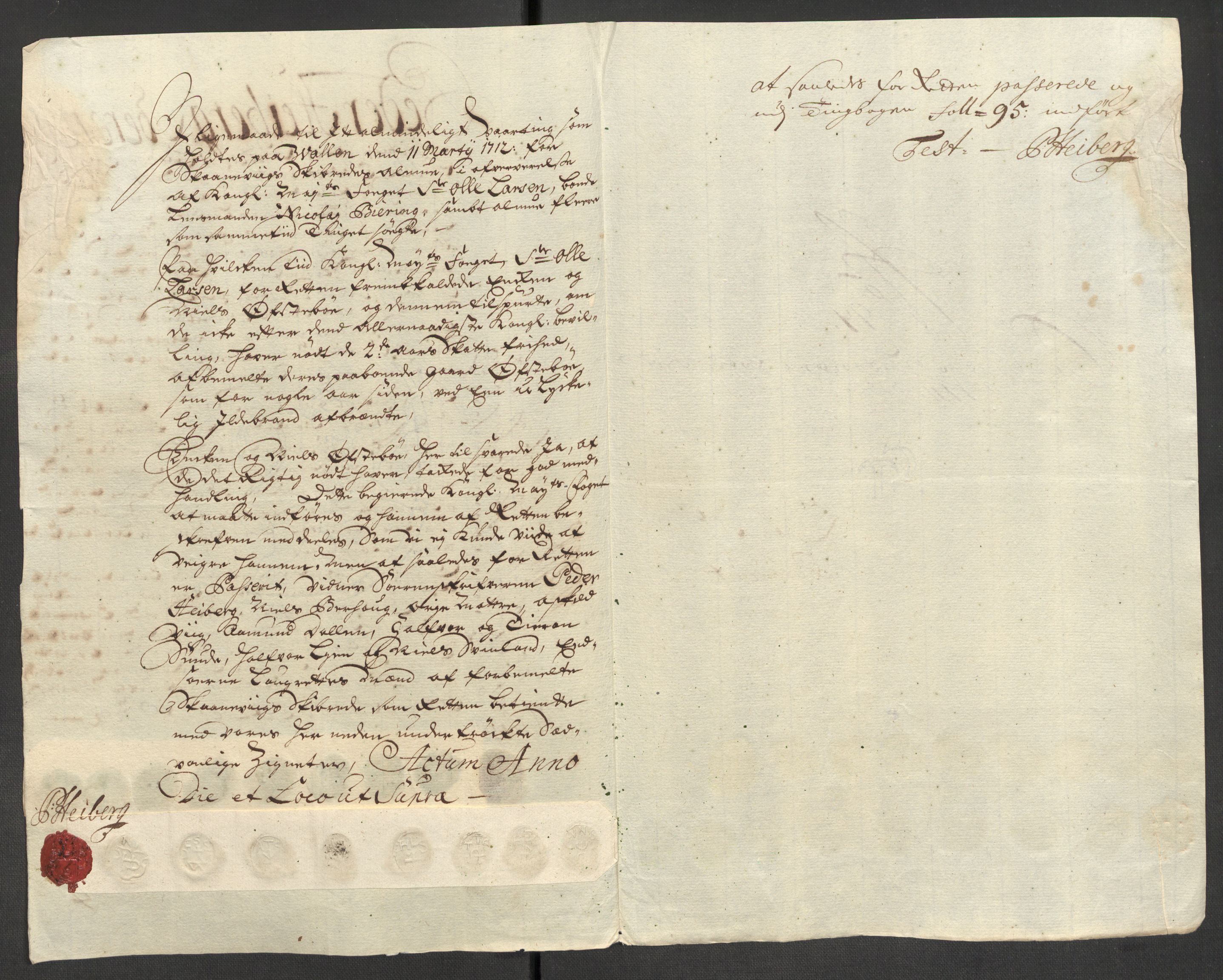 Rentekammeret inntil 1814, Reviderte regnskaper, Fogderegnskap, AV/RA-EA-4092/R48/L2987: Fogderegnskap Sunnhordland og Hardanger, 1711, p. 345