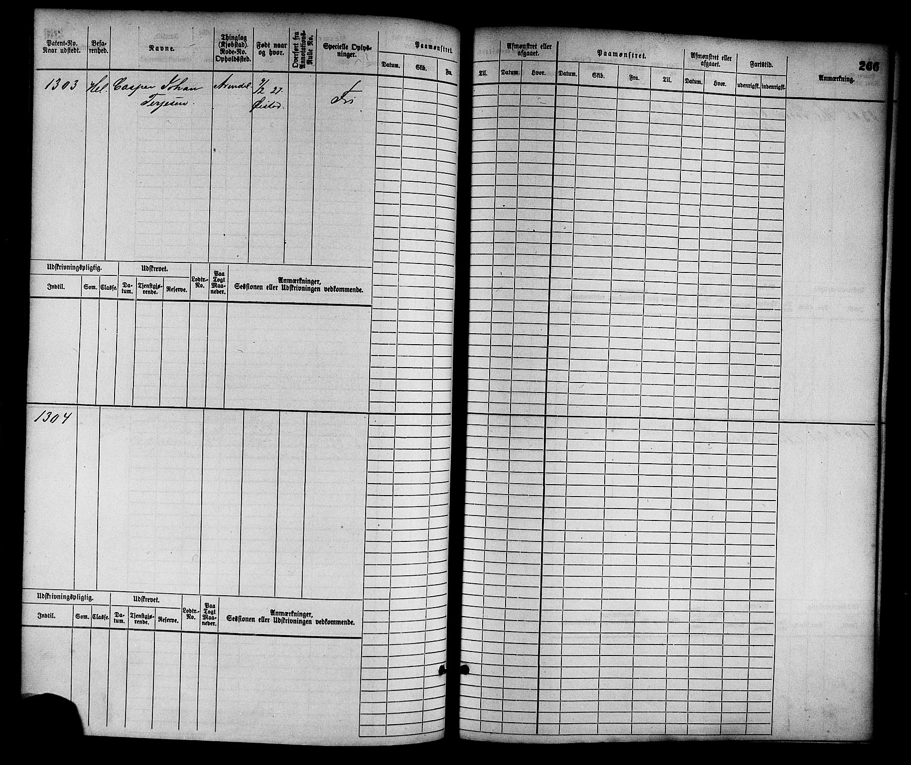 Arendal mønstringskrets, AV/SAK-2031-0012/F/Fb/L0011: Hovedrulle nr 775-1528, S-9, 1868-1885, p. 272