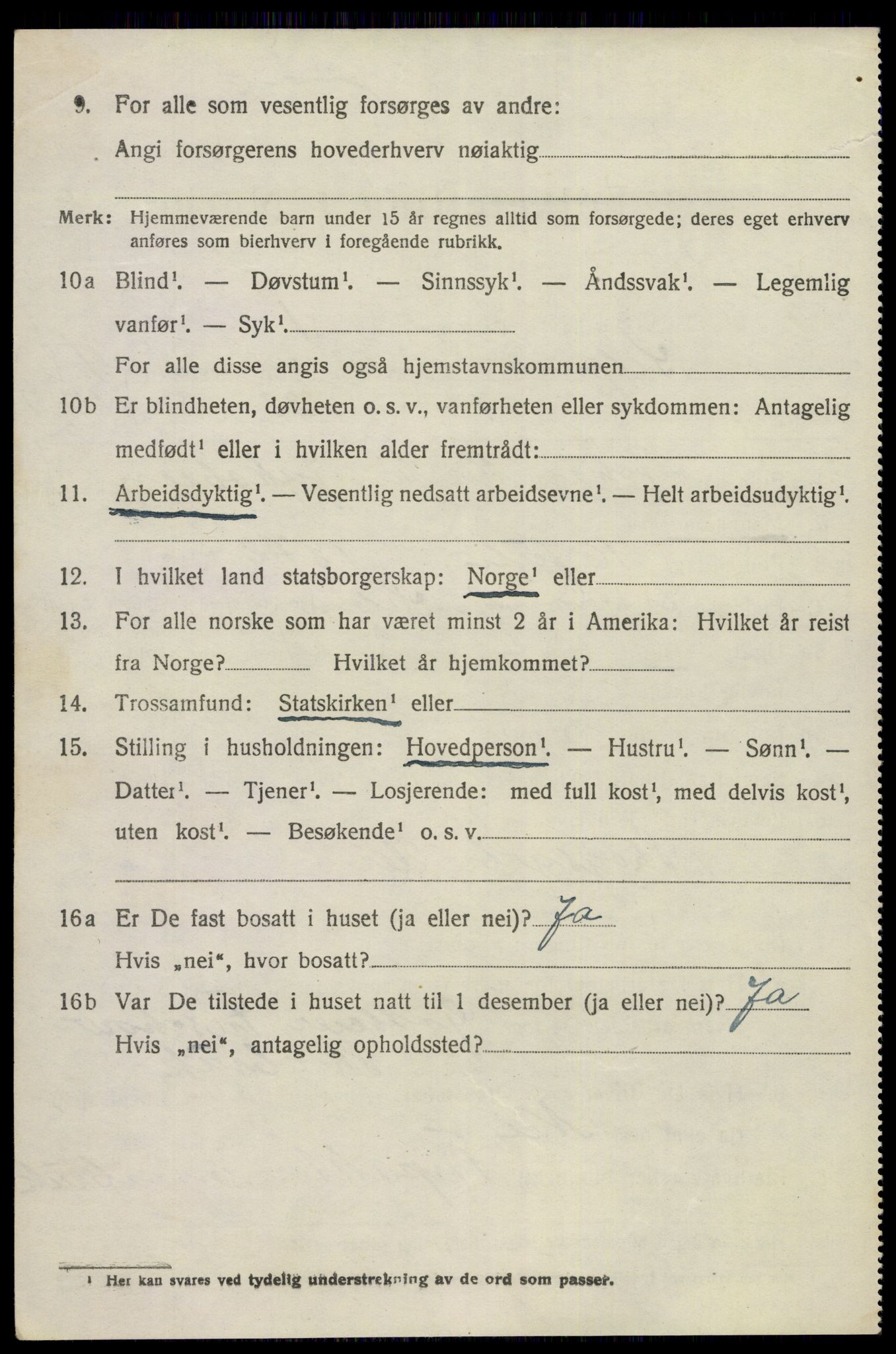 SAKO, 1920 census for Siljan, 1920, p. 1964