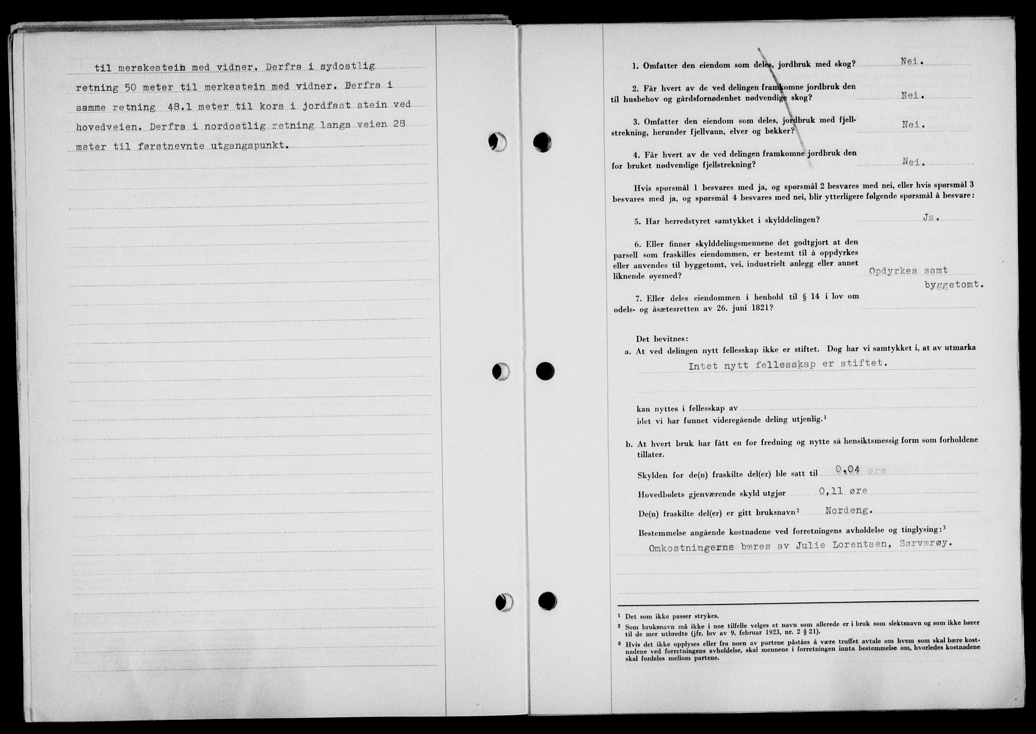 Lofoten sorenskriveri, SAT/A-0017/1/2/2C/L0022a: Mortgage book no. 22a, 1949-1950, Diary no: : 2516/1949