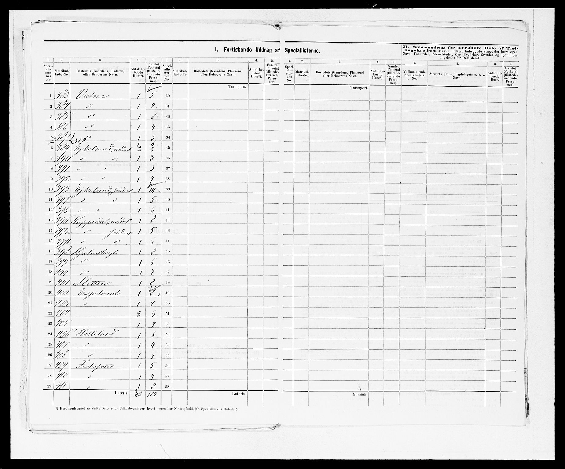 SAB, 1875 census for 1253P Hosanger, 1875, p. 31