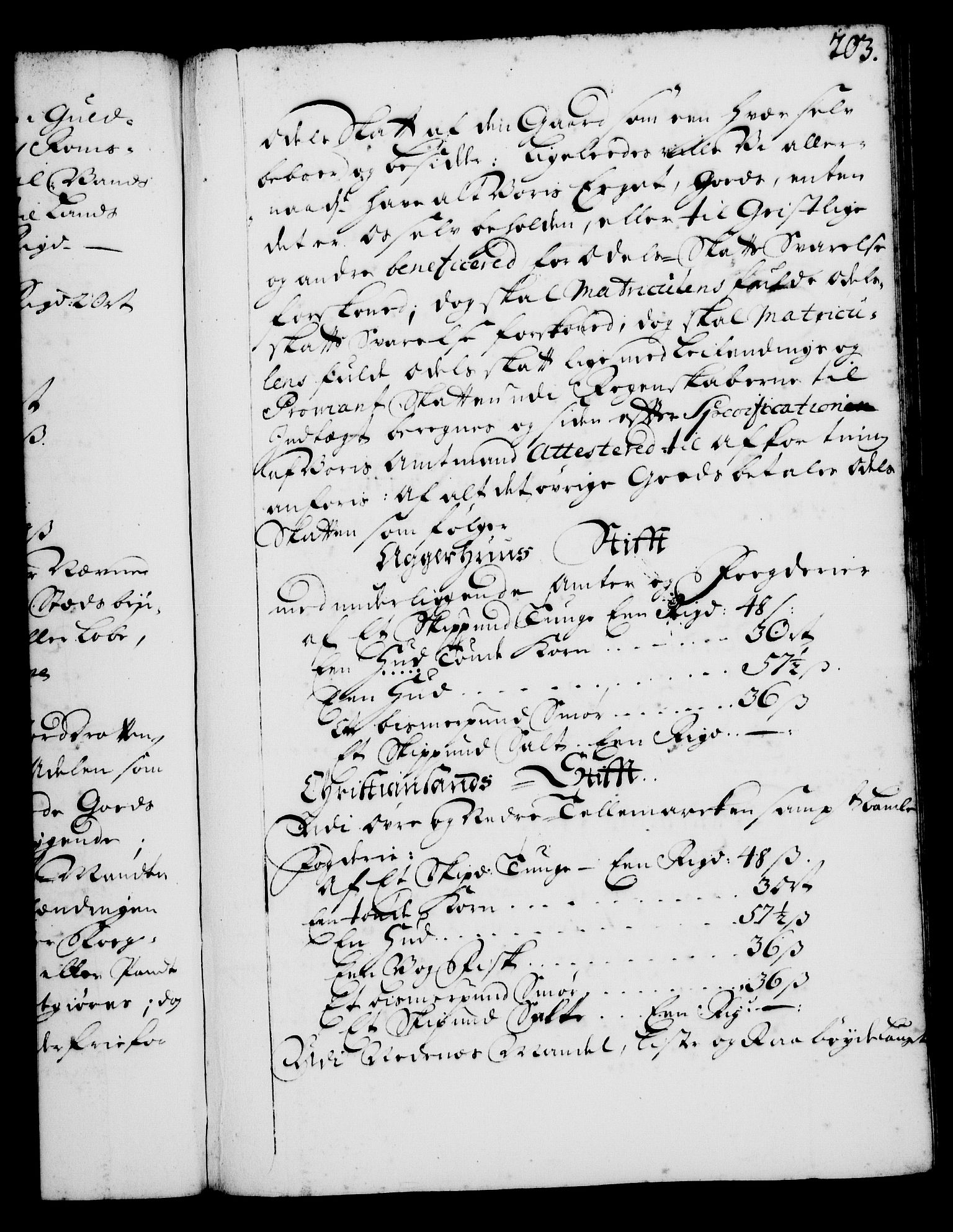 Rentekammeret, Kammerkanselliet, AV/RA-EA-3111/G/Gg/Gga/L0001: Norsk ekspedisjonsprotokoll med register (merket RK 53.1), 1720-1723, p. 203