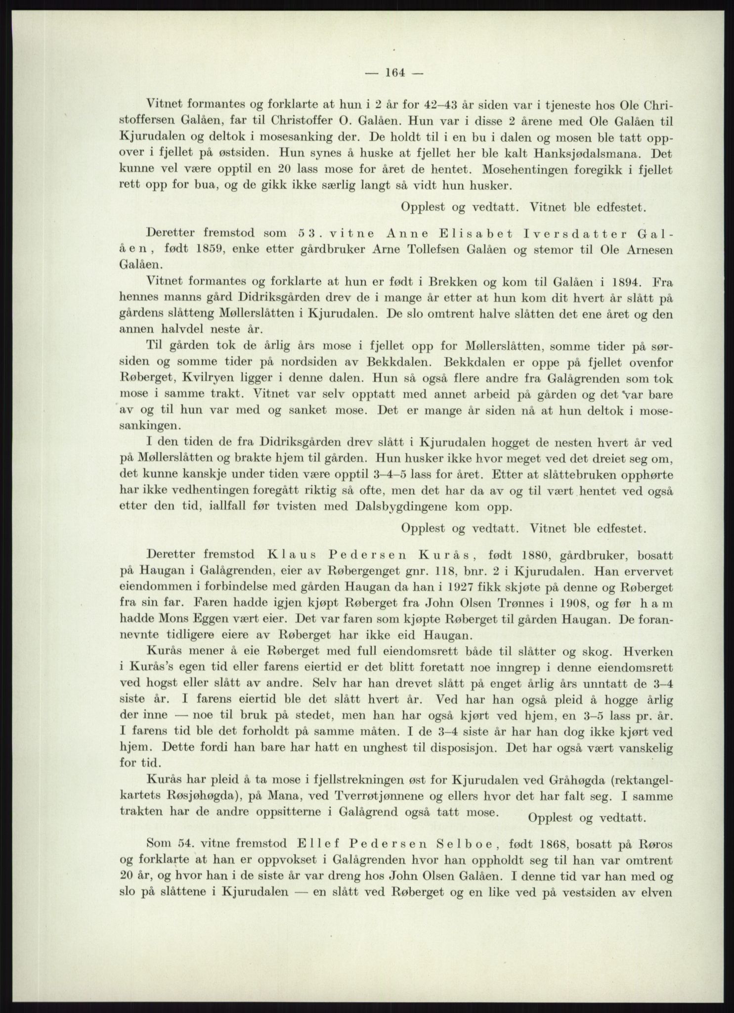 Høyfjellskommisjonen, AV/RA-S-1546/X/Xa/L0001: Nr. 1-33, 1909-1953, p. 4440