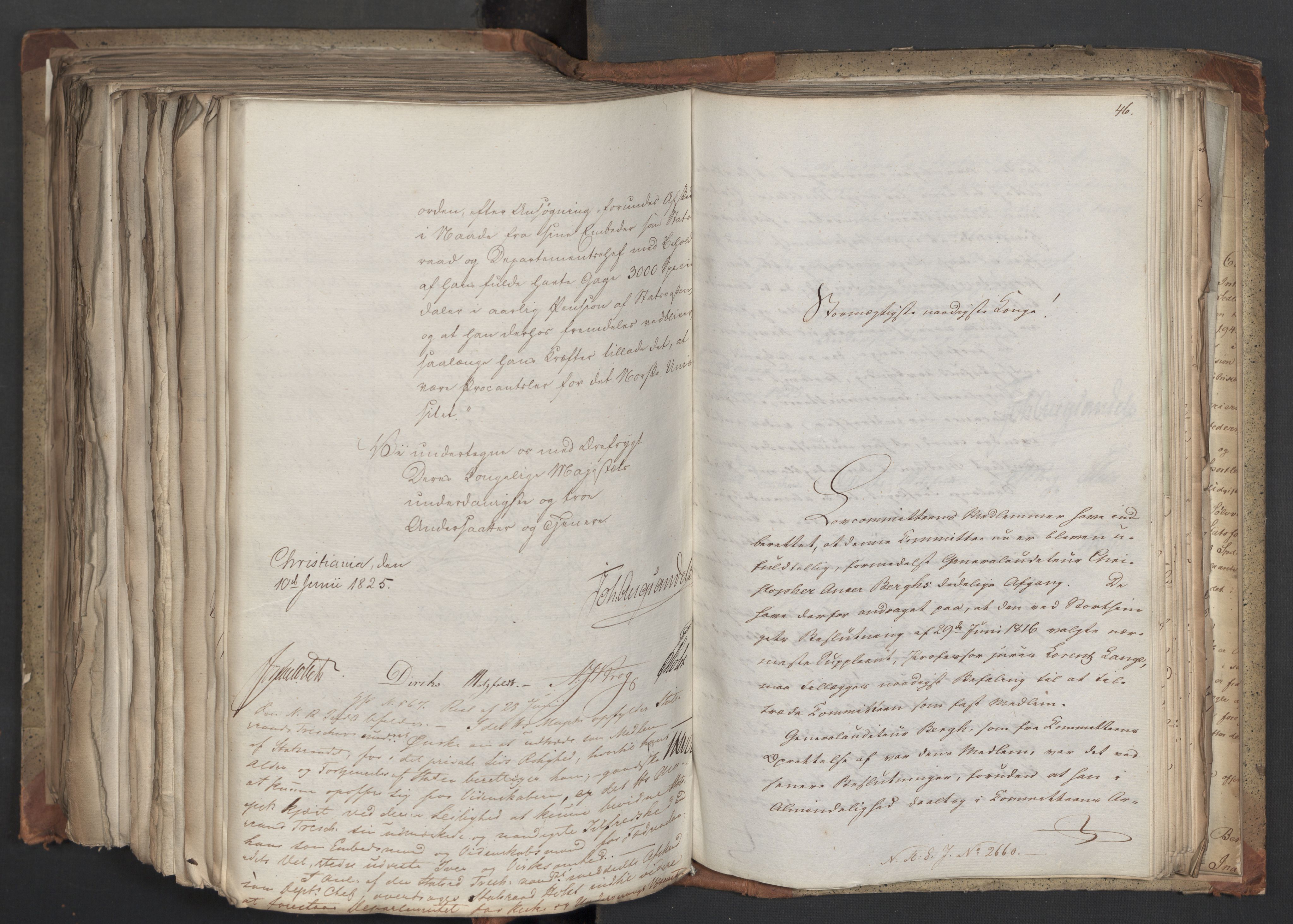Statsrådsavdelingen i Stockholm, AV/RA-S-1003/D/Da/L0042: Regjeringsinnstillinger nr. 2467-2705, 1825, p. 551