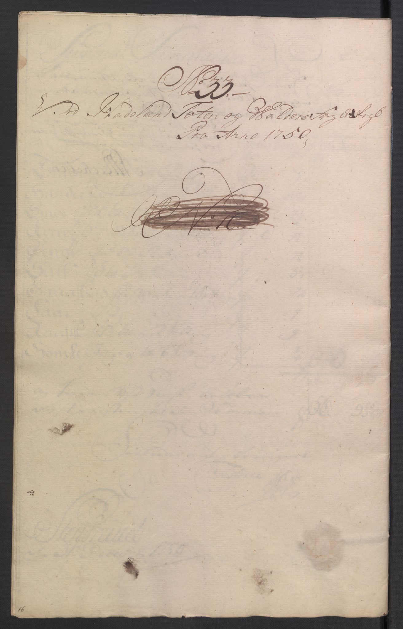 Rentekammeret inntil 1814, Reviderte regnskaper, Fogderegnskap, RA/EA-4092/R18/L1348: Fogderegnskap Hadeland, Toten og Valdres, 1750-1751, p. 161