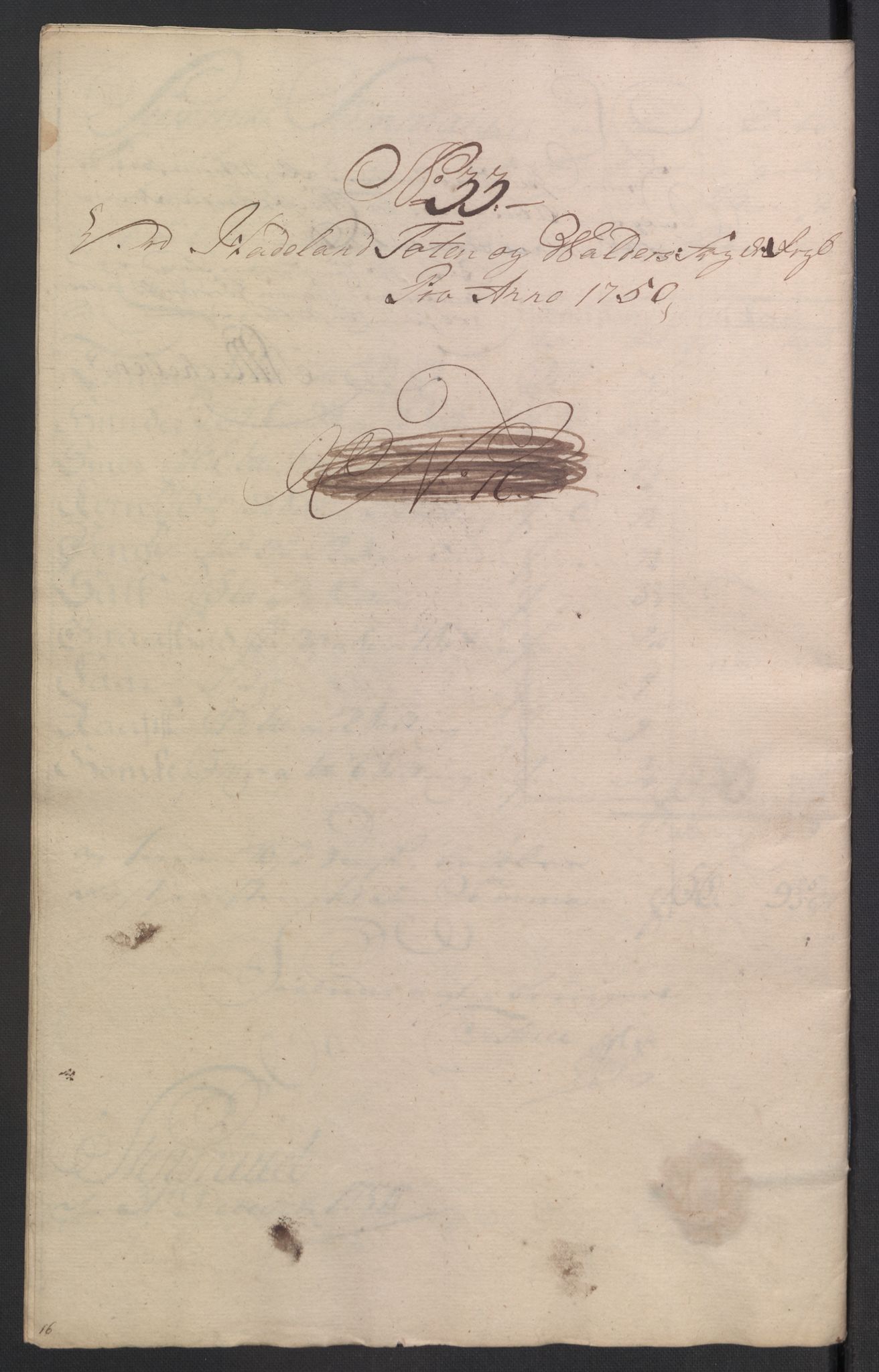 Rentekammeret inntil 1814, Reviderte regnskaper, Fogderegnskap, AV/RA-EA-4092/R18/L1348: Fogderegnskap Hadeland, Toten og Valdres, 1750-1751, p. 161