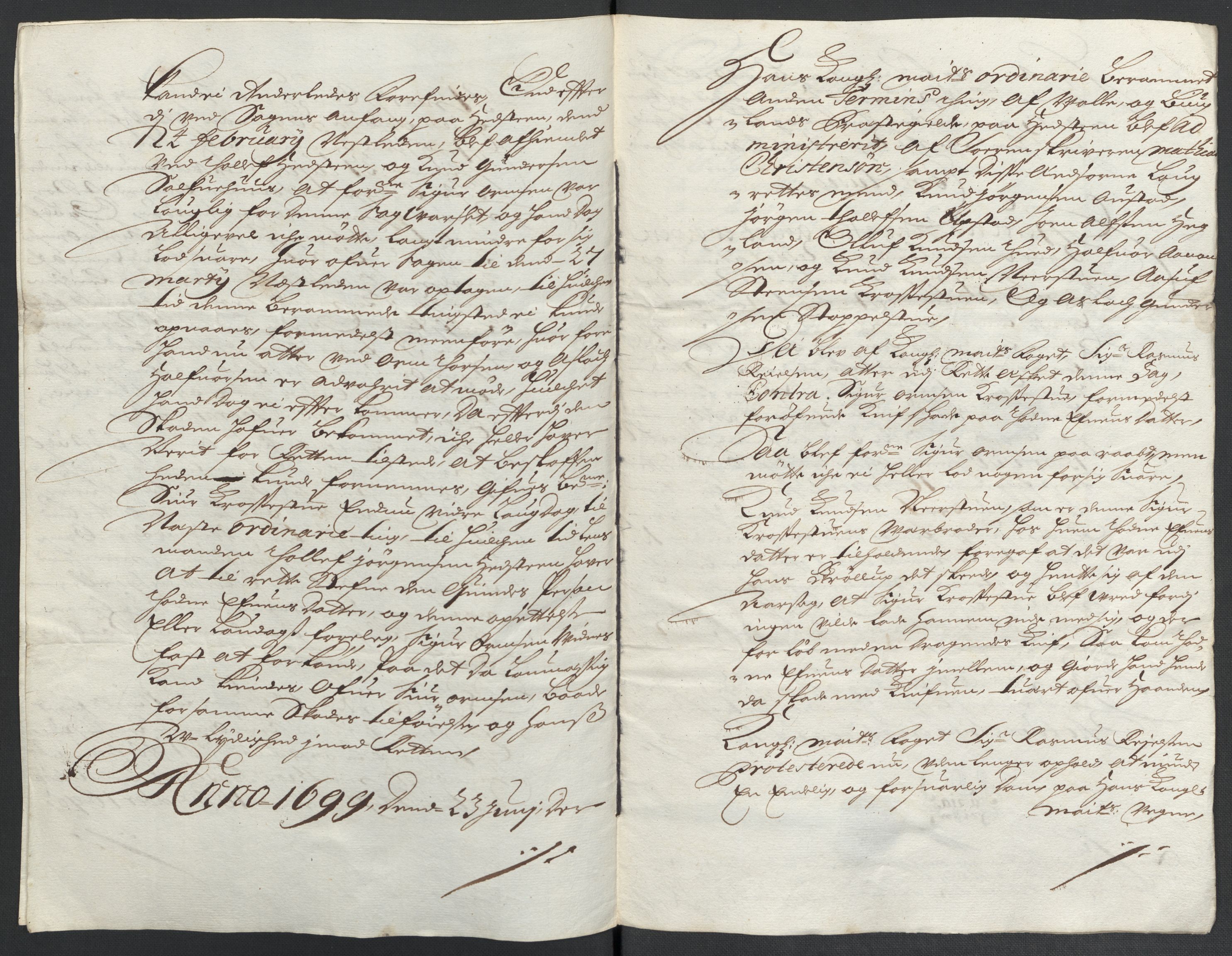 Rentekammeret inntil 1814, Reviderte regnskaper, Fogderegnskap, AV/RA-EA-4092/R40/L2445: Fogderegnskap Råbyggelag, 1697-1699, p. 270