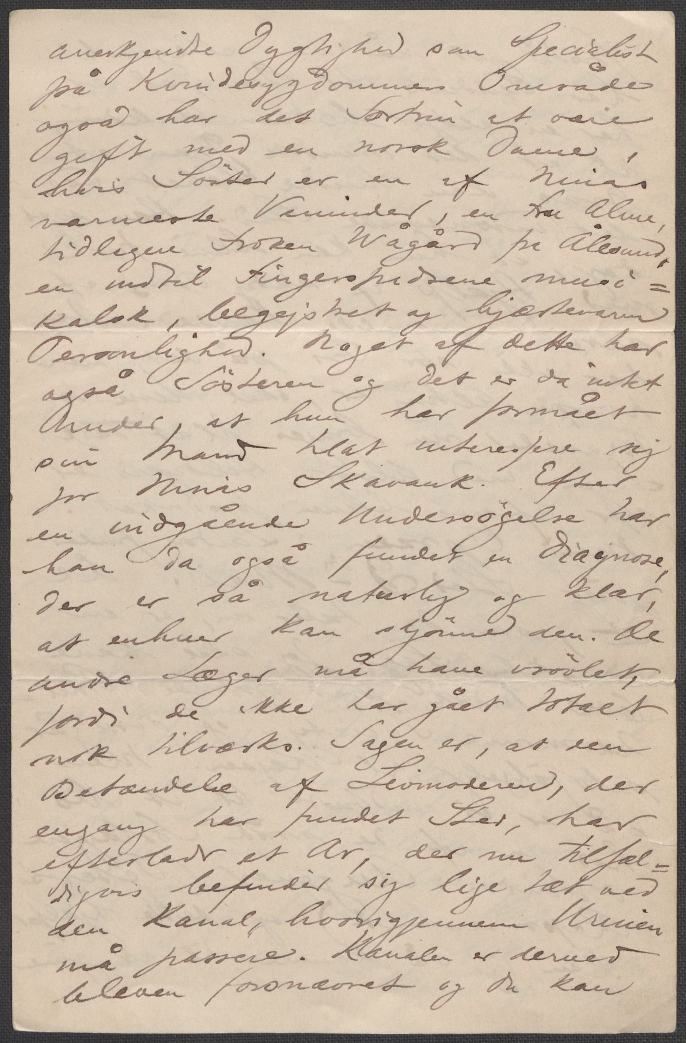 Beyer, Frants, AV/RA-PA-0132/F/L0001: Brev fra Edvard Grieg til Frantz Beyer og "En del optegnelser som kan tjene til kommentar til brevene" av Marie Beyer, 1872-1907, p. 265