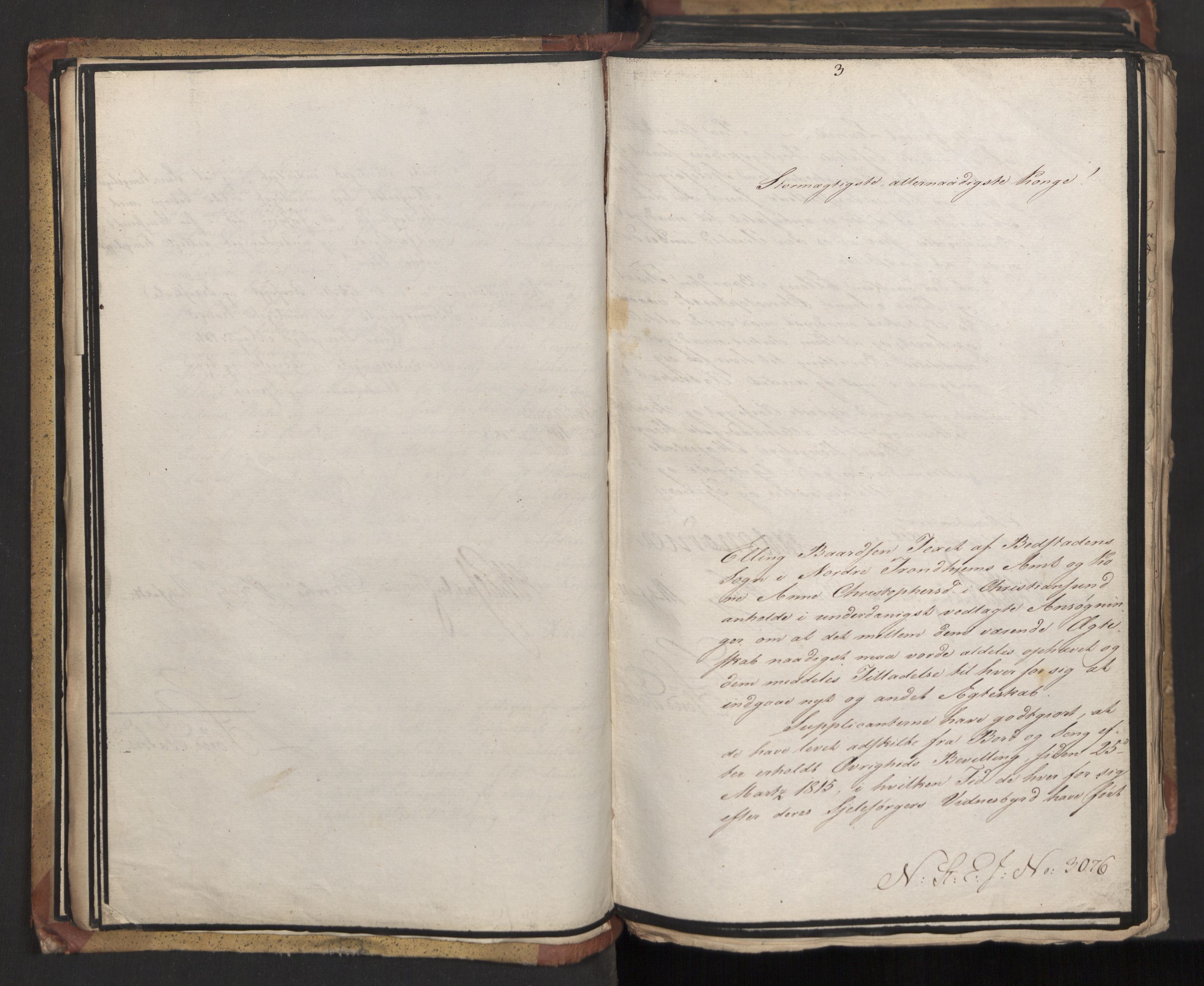 Statsrådsavdelingen i Stockholm, RA/S-1003/D/Da/L0015: Regjeringsinnstillinger nr. 3058-3300, 1818, p. 41