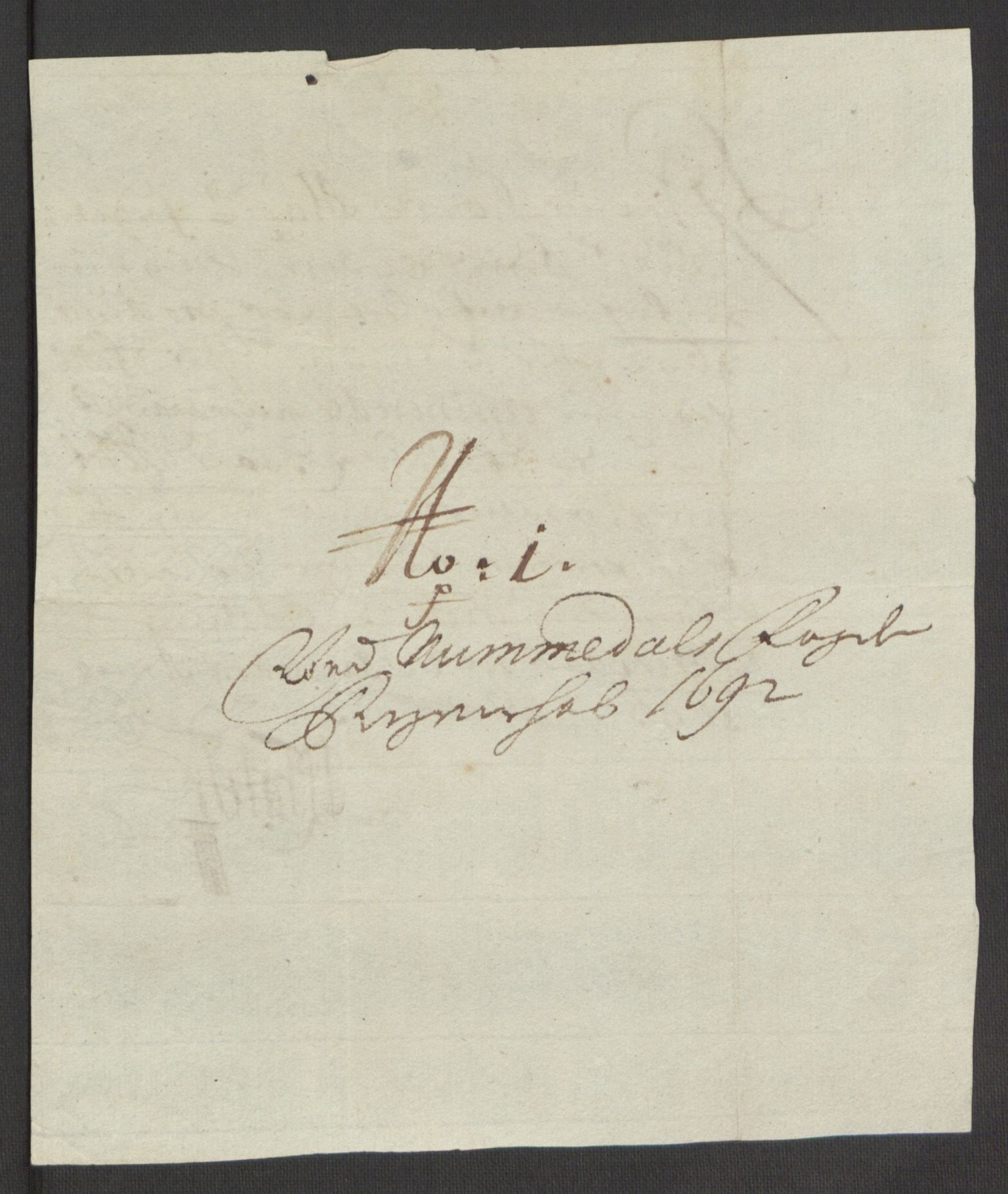 Rentekammeret inntil 1814, Reviderte regnskaper, Fogderegnskap, AV/RA-EA-4092/R64/L4424: Fogderegnskap Namdal, 1692-1695, p. 133