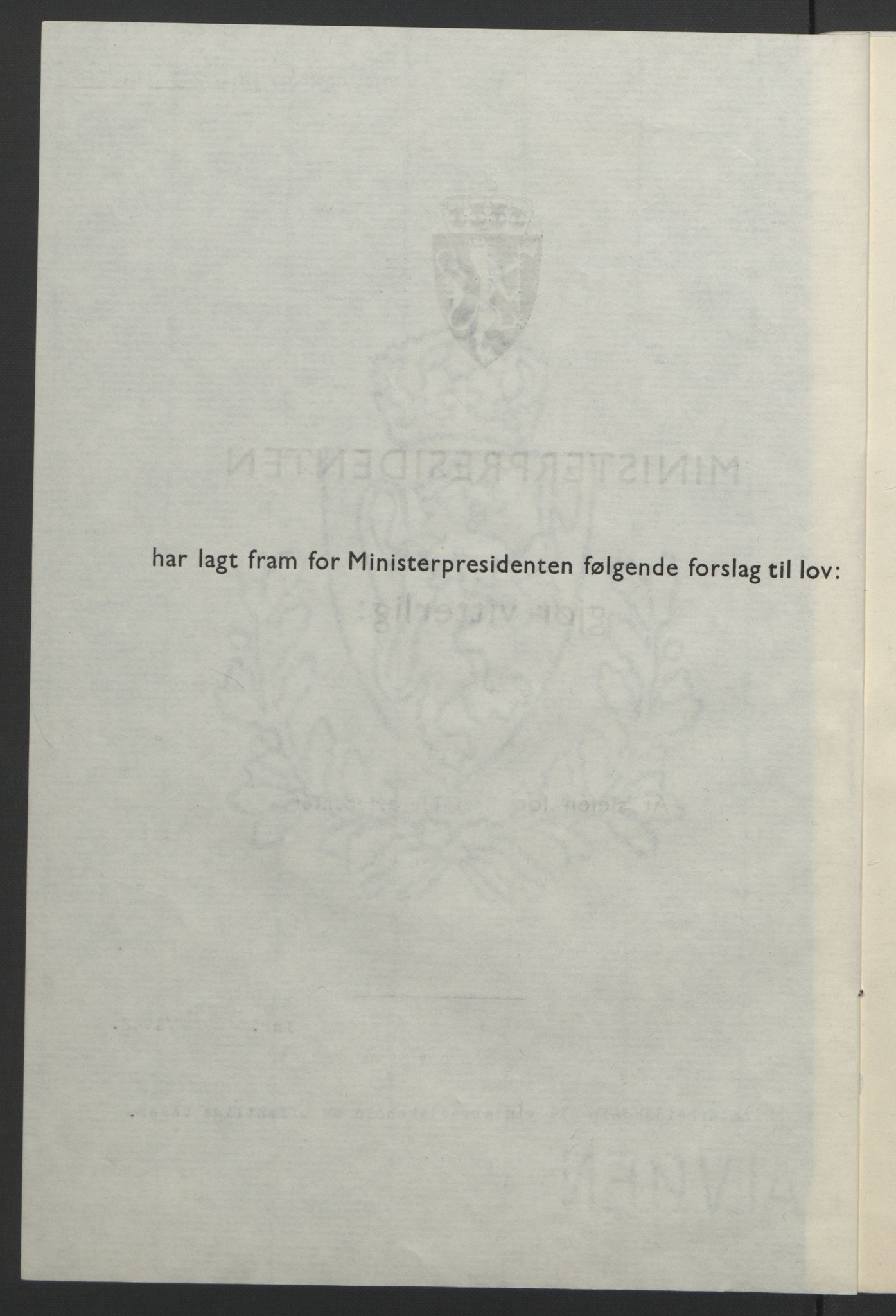 NS-administrasjonen 1940-1945 (Statsrådsekretariatet, de kommisariske statsråder mm), RA/S-4279/D/Db/L0099: Lover, 1943, p. 102