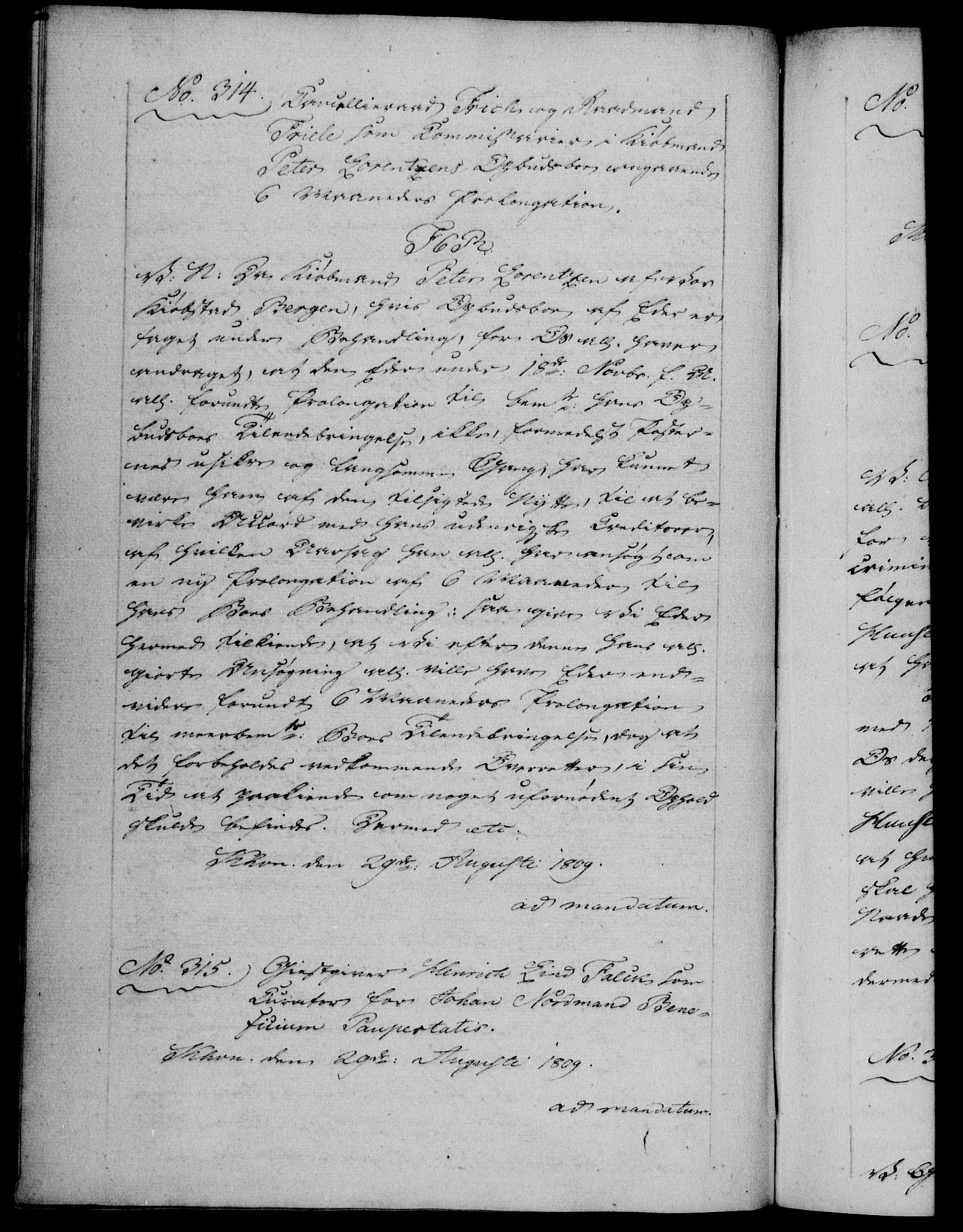 Danske Kanselli 1800-1814, AV/RA-EA-3024/H/Hf/Hfb/Hfba/L0004: Registranter, 1808-1810, p. 213b
