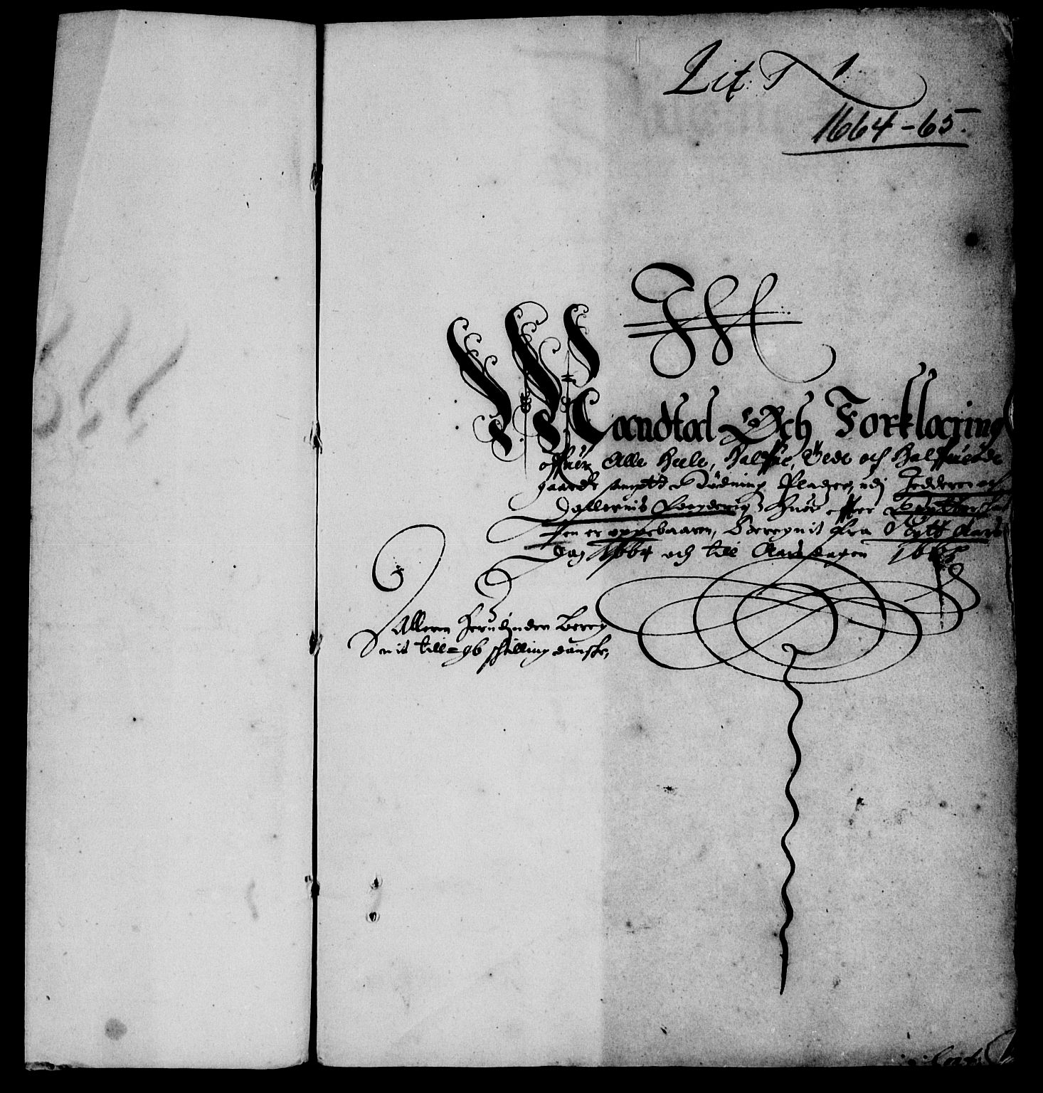 Rentekammeret inntil 1814, Reviderte regnskaper, Lensregnskaper, AV/RA-EA-5023/R/Rb/Rbs/L0048: Stavanger len, 1664