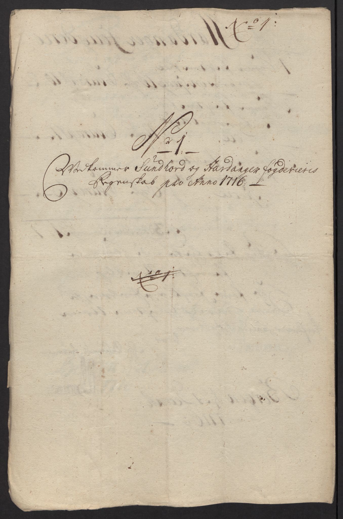 Rentekammeret inntil 1814, Reviderte regnskaper, Fogderegnskap, RA/EA-4092/R48/L2992: Fogderegnskap Sunnhordland og Hardanger, 1716, p. 47