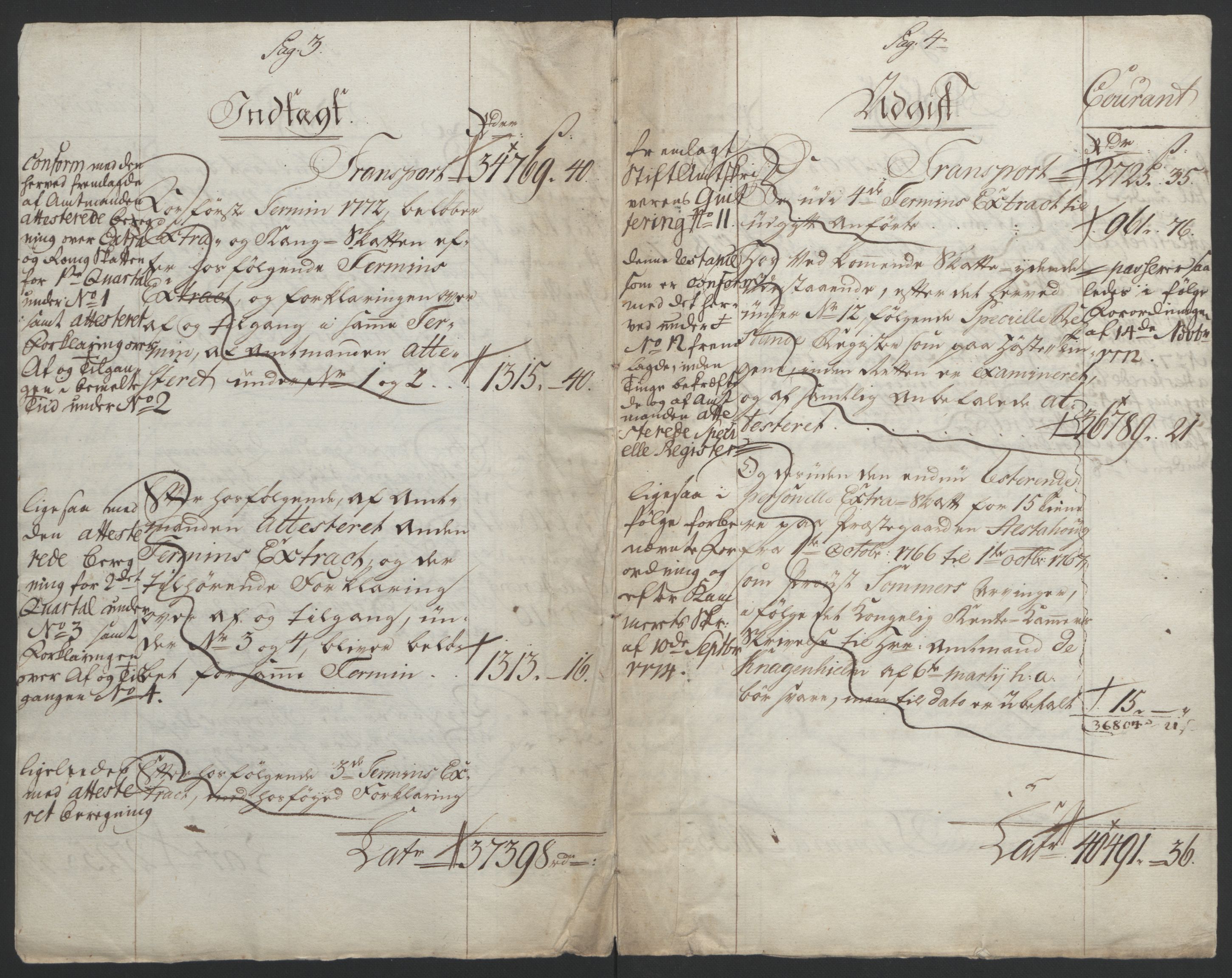 Rentekammeret inntil 1814, Reviderte regnskaper, Fogderegnskap, AV/RA-EA-4092/R65/L4573: Ekstraskatten Helgeland, 1762-1772, p. 401