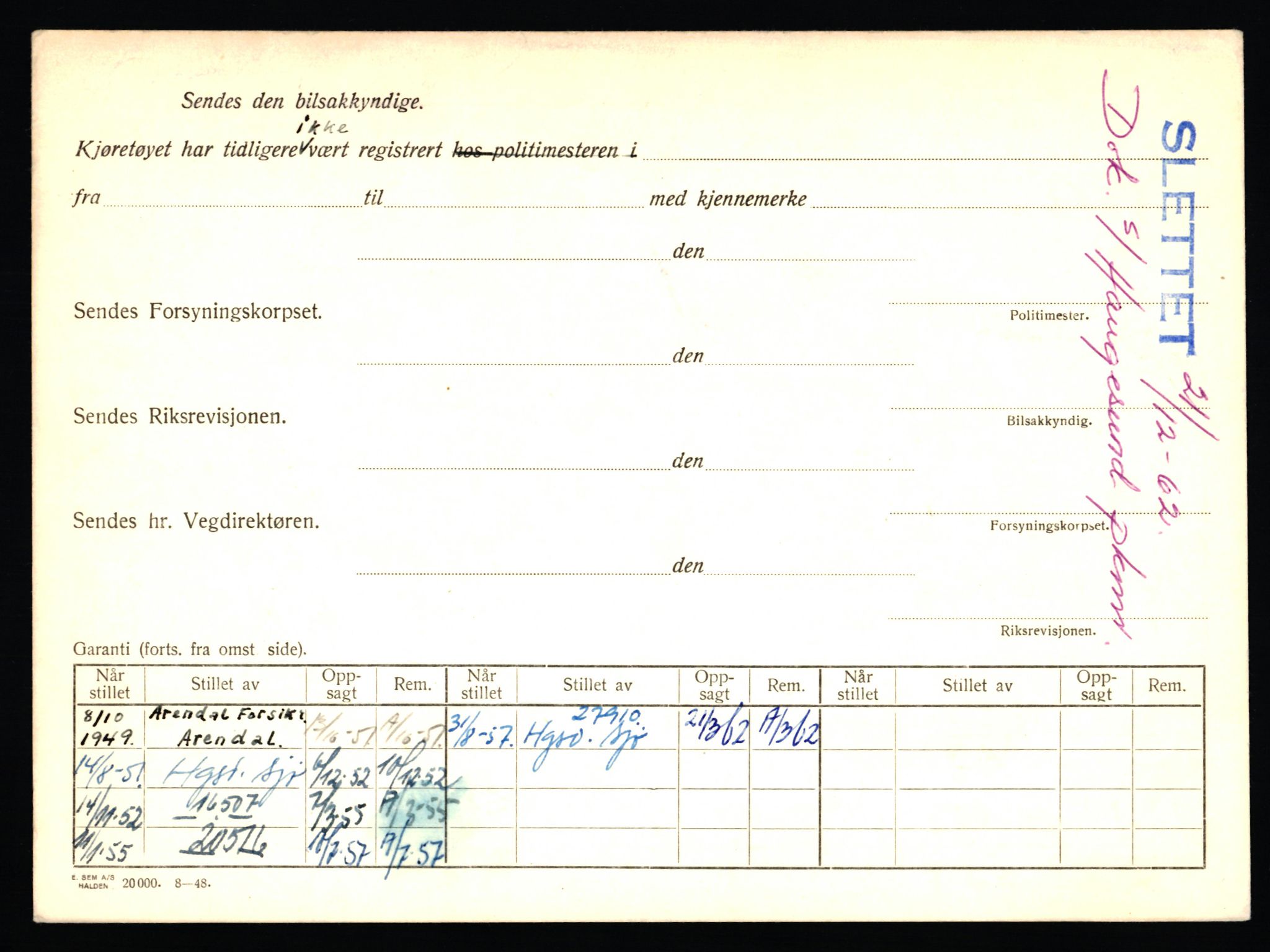 Stavanger trafikkstasjon, AV/SAST-A-101942/0/F/L0059: L-60000 - L-60699, 1930-1971, p. 322