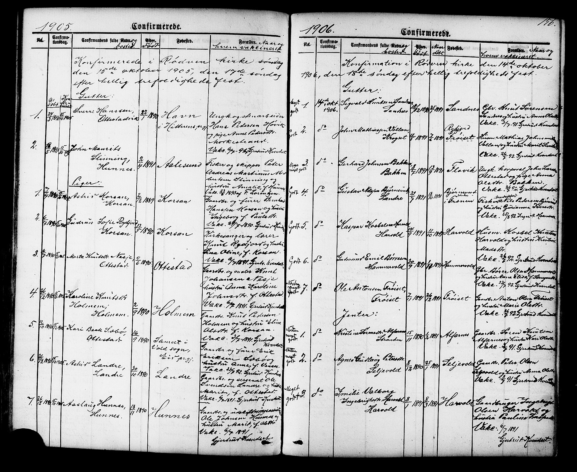 Ministerialprotokoller, klokkerbøker og fødselsregistre - Møre og Romsdal, SAT/A-1454/548/L0614: Parish register (copy) no. 548C02, 1867-1917, p. 156