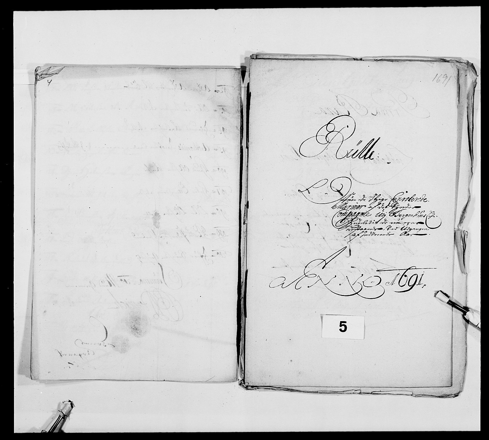 Kommanderende general (KG I) med Det norske krigsdirektorium, AV/RA-EA-5419/E/Ea/L0473: Marineregimentet, 1664-1701, p. 144