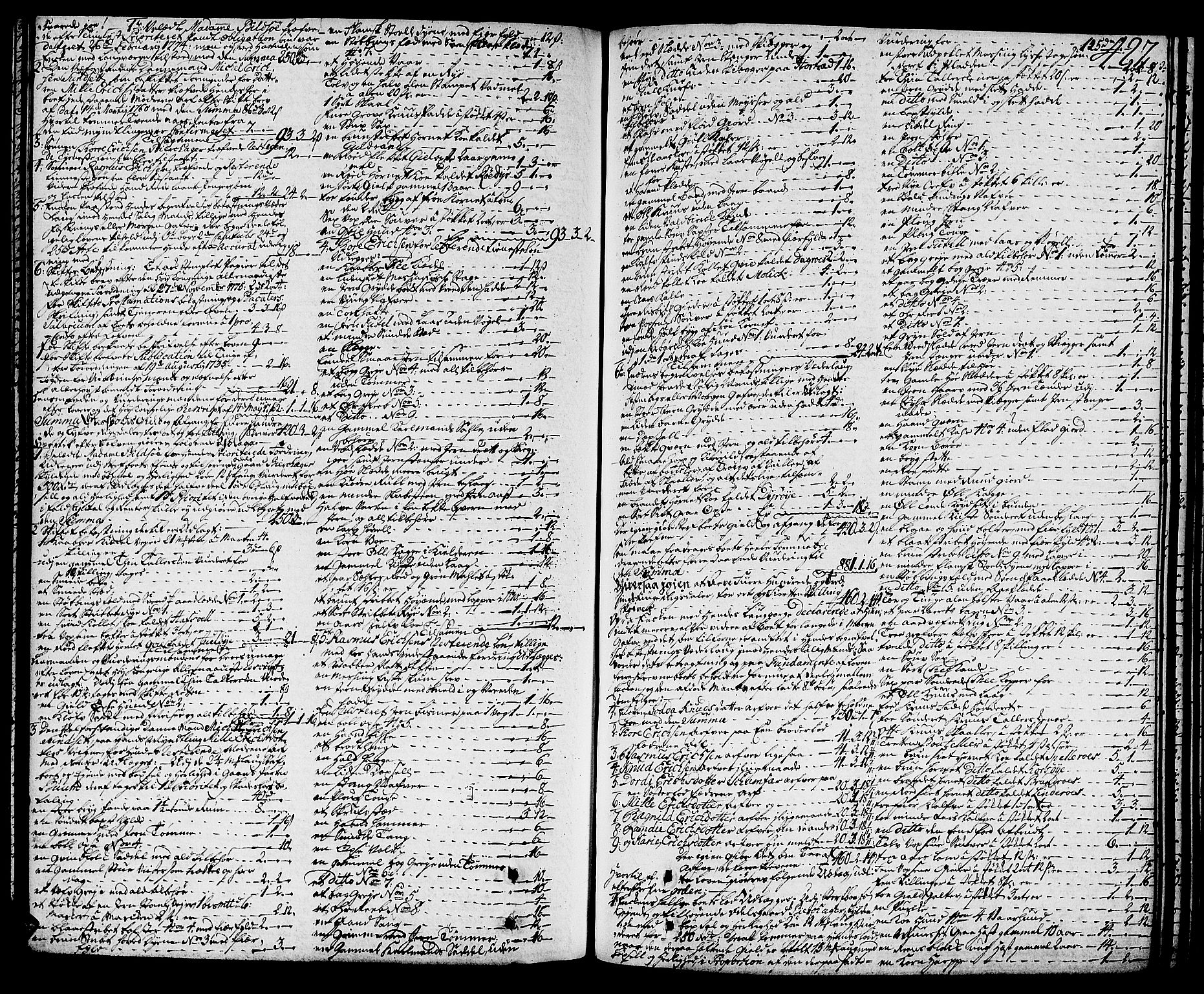 Orkdal sorenskriveri, SAT/A-4169/1/3/3Aa/L0007: Skifteprotokoller, 1767-1782, p. 426b-427a