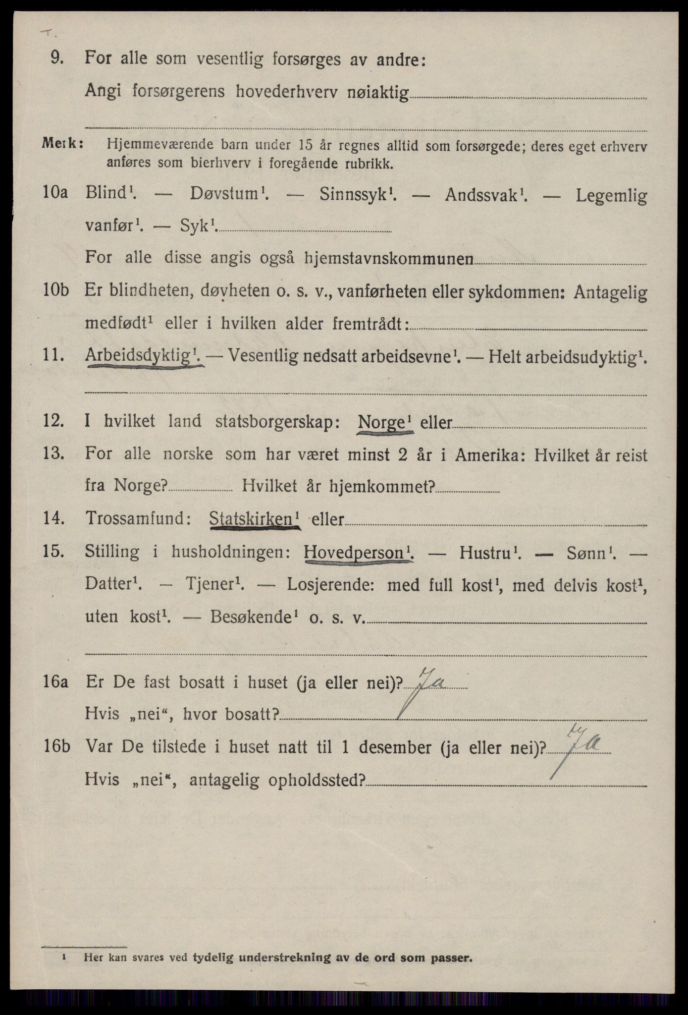 SAT, 1920 census for Aukra, 1920, p. 6168