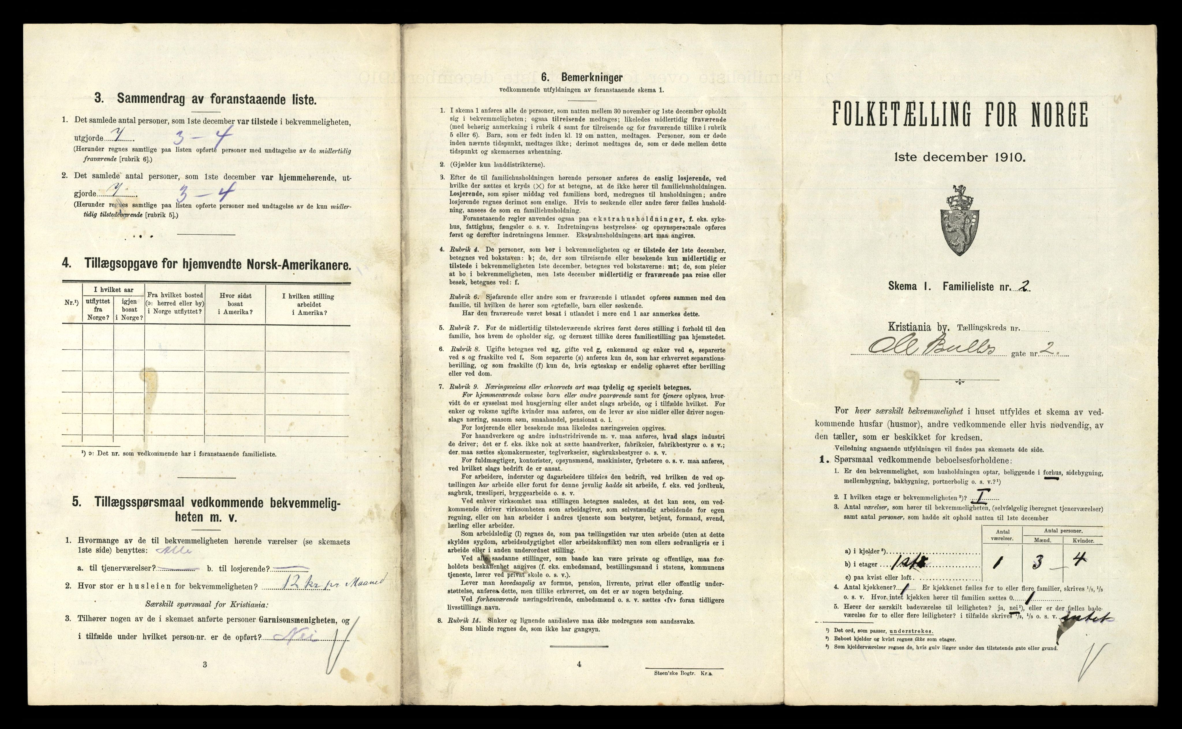 RA, 1910 census for Kristiania, 1910, p. 73405