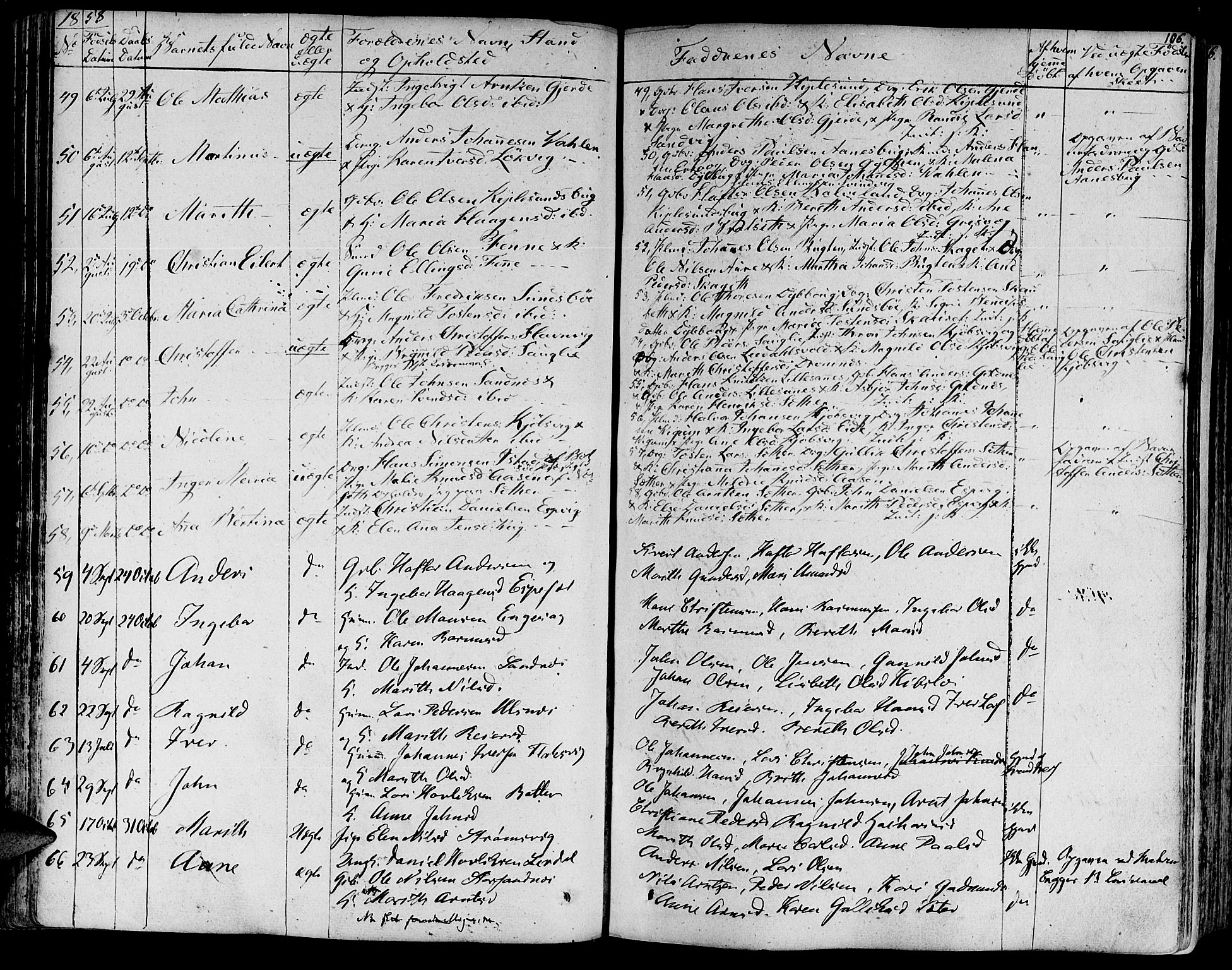 Ministerialprotokoller, klokkerbøker og fødselsregistre - Møre og Romsdal, AV/SAT-A-1454/578/L0904: Parish register (official) no. 578A03, 1836-1858, p. 106