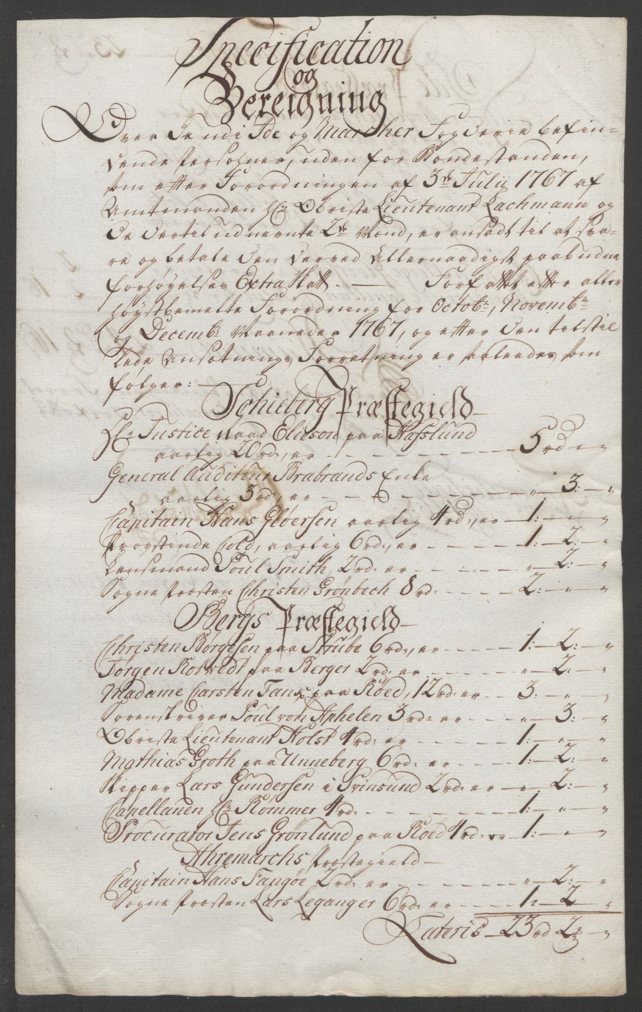 Rentekammeret inntil 1814, Reviderte regnskaper, Fogderegnskap, RA/EA-4092/R01/L0097: Ekstraskatten Idd og Marker, 1756-1767, p. 330