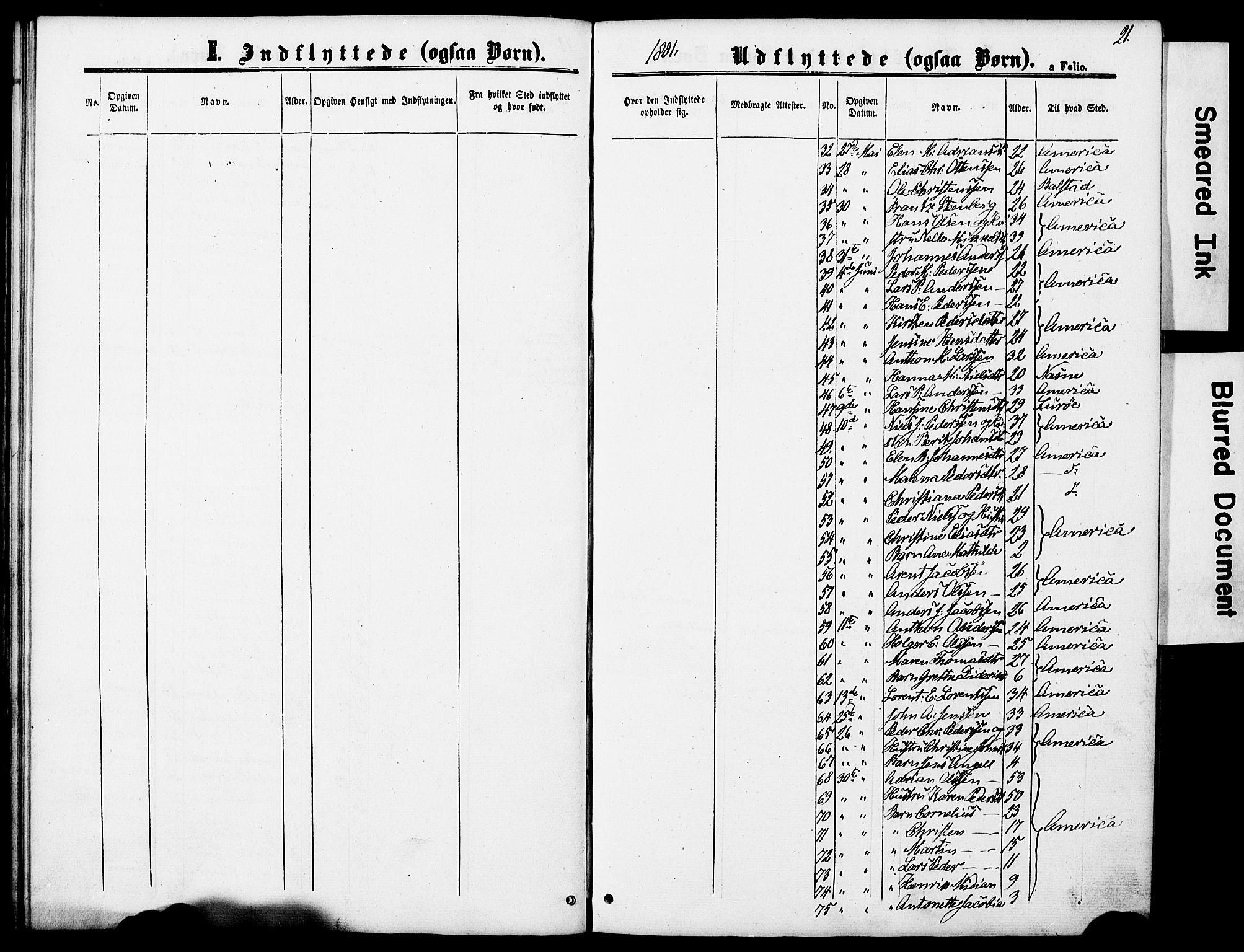 Ministerialprotokoller, klokkerbøker og fødselsregistre - Nordland, AV/SAT-A-1459/827/L0398: Parish register (official) no. 827A10, 1866-1886, p. 21