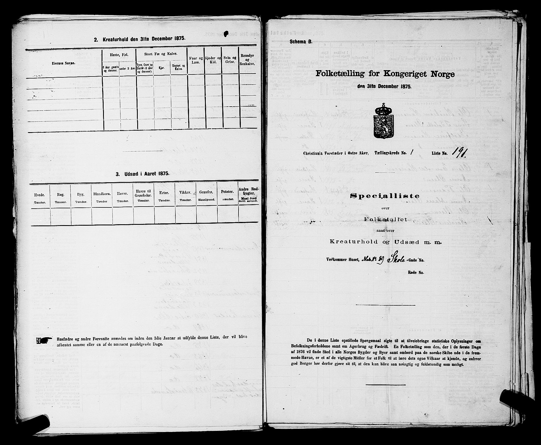 RA, 1875 census for 0218bP Østre Aker, 1875, p. 766