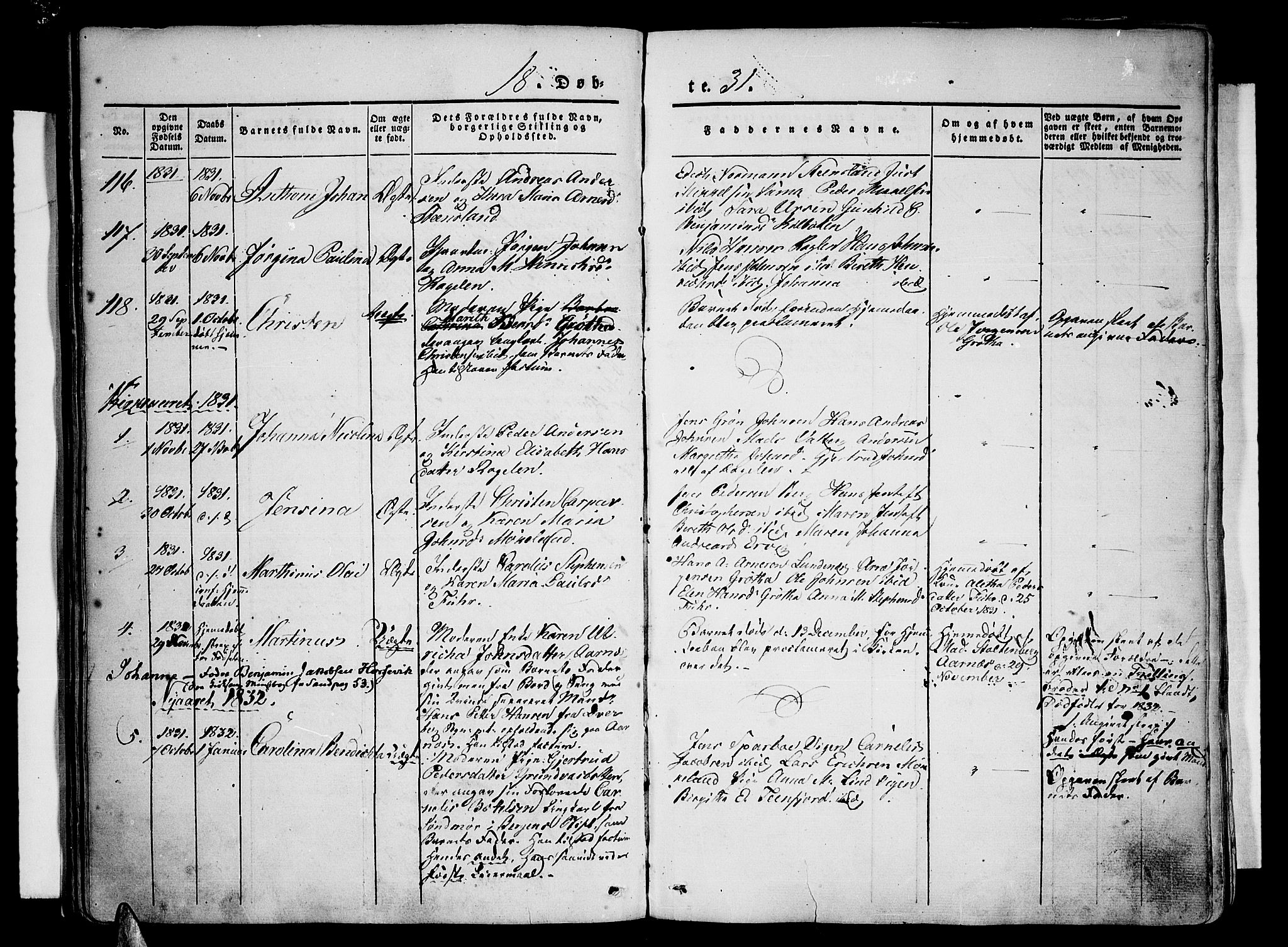 Trondenes sokneprestkontor, AV/SATØ-S-1319/H/Ha/L0007kirke: Parish register (official) no. 7, 1827-1841