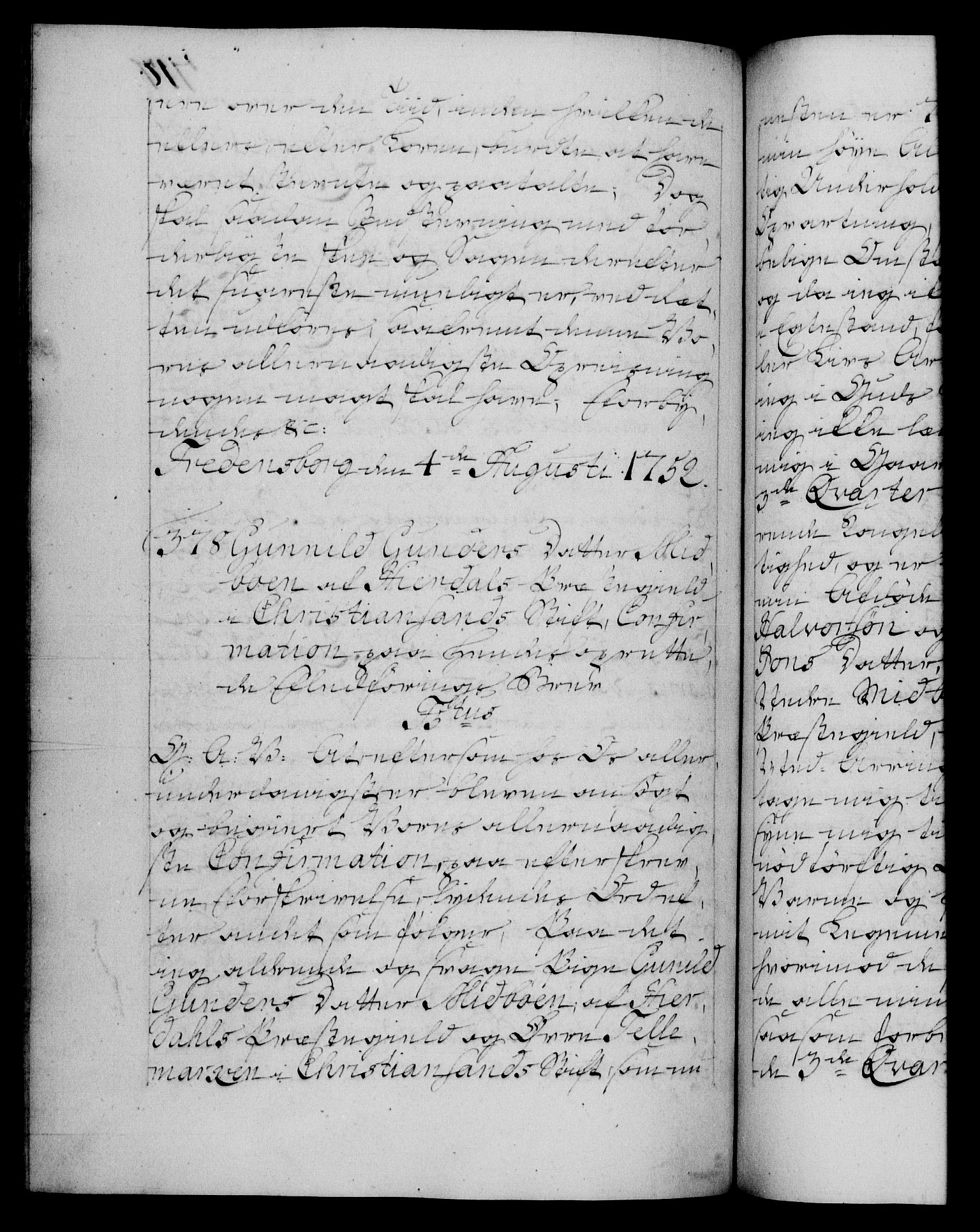 Danske Kanselli 1572-1799, RA/EA-3023/F/Fc/Fca/Fcaa/L0037: Norske registre, 1751-1752, p. 717b