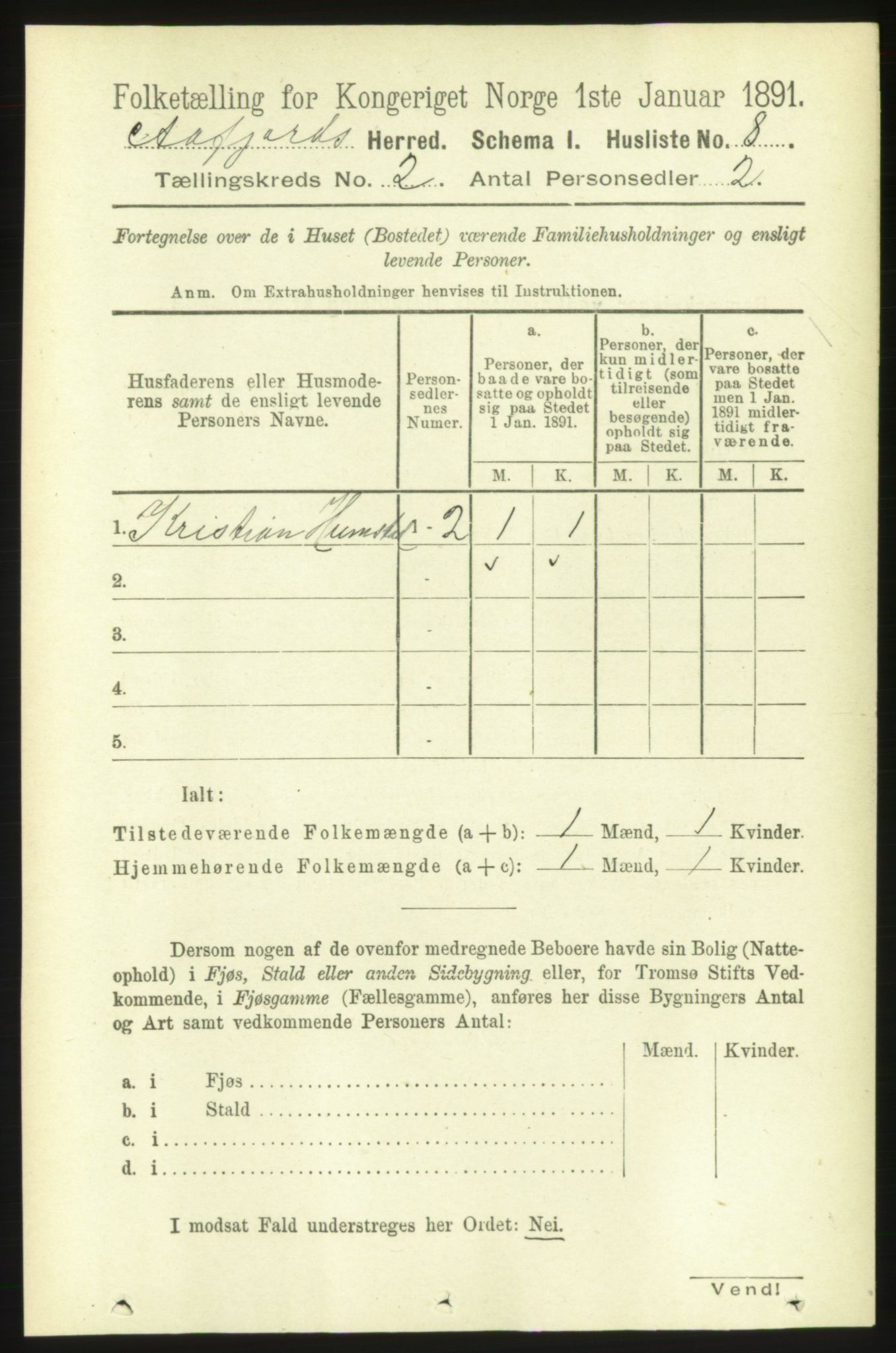 RA, 1891 census for 1630 Åfjord, 1891, p. 355