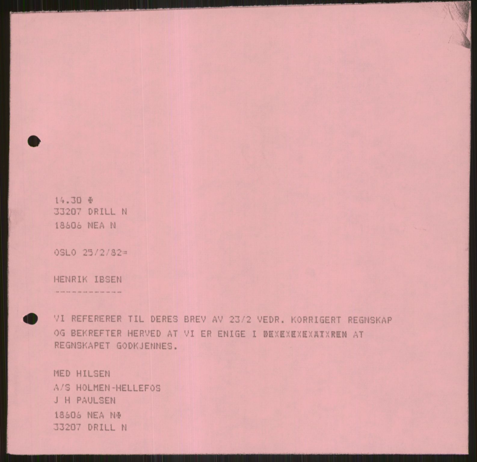Pa 1503 - Stavanger Drilling AS, SAST/A-101906/D/L0005: Korrespondanse og saksdokumenter, 1974-1985, p. 997