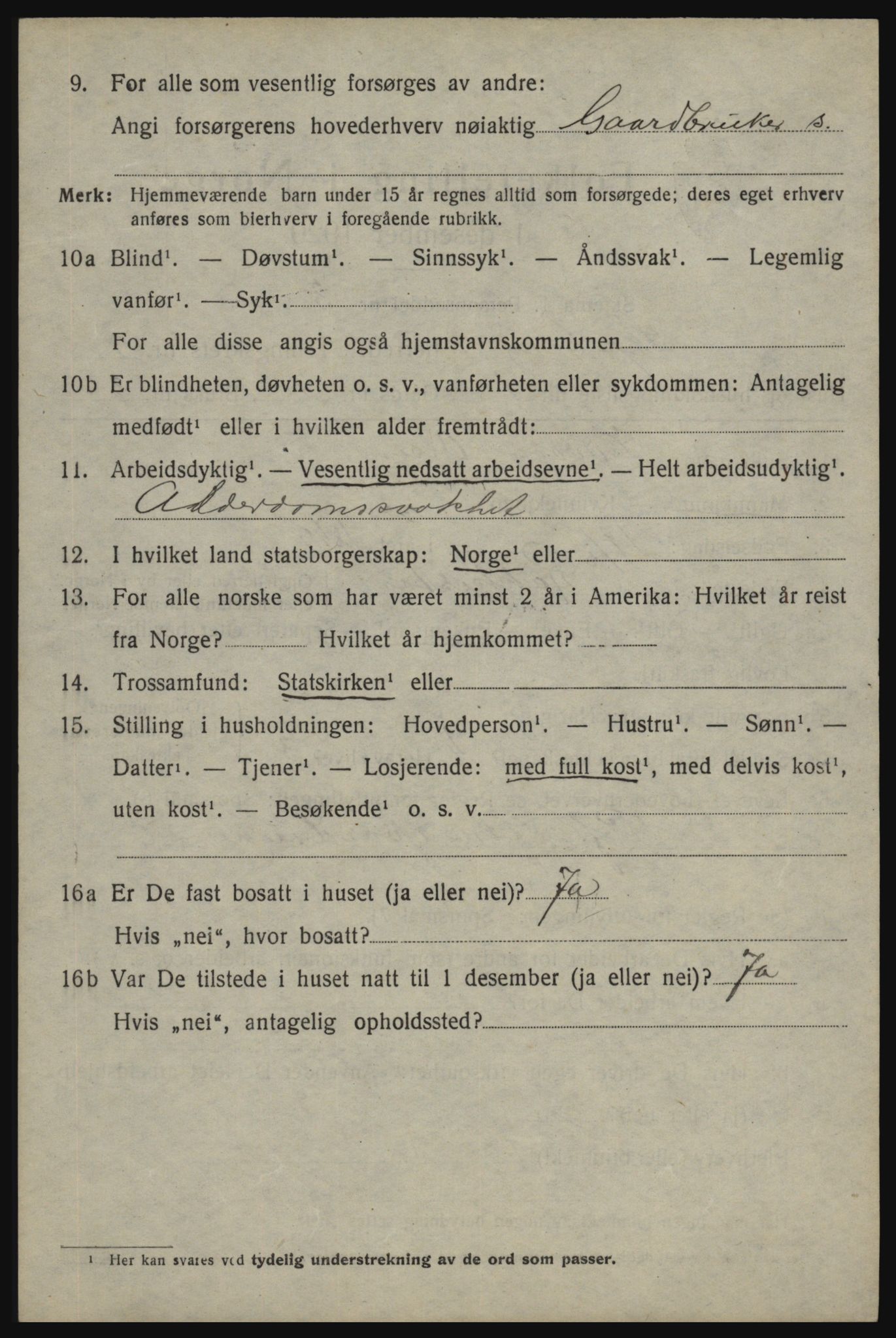 SAO, 1920 census for Skjeberg, 1920, p. 8870