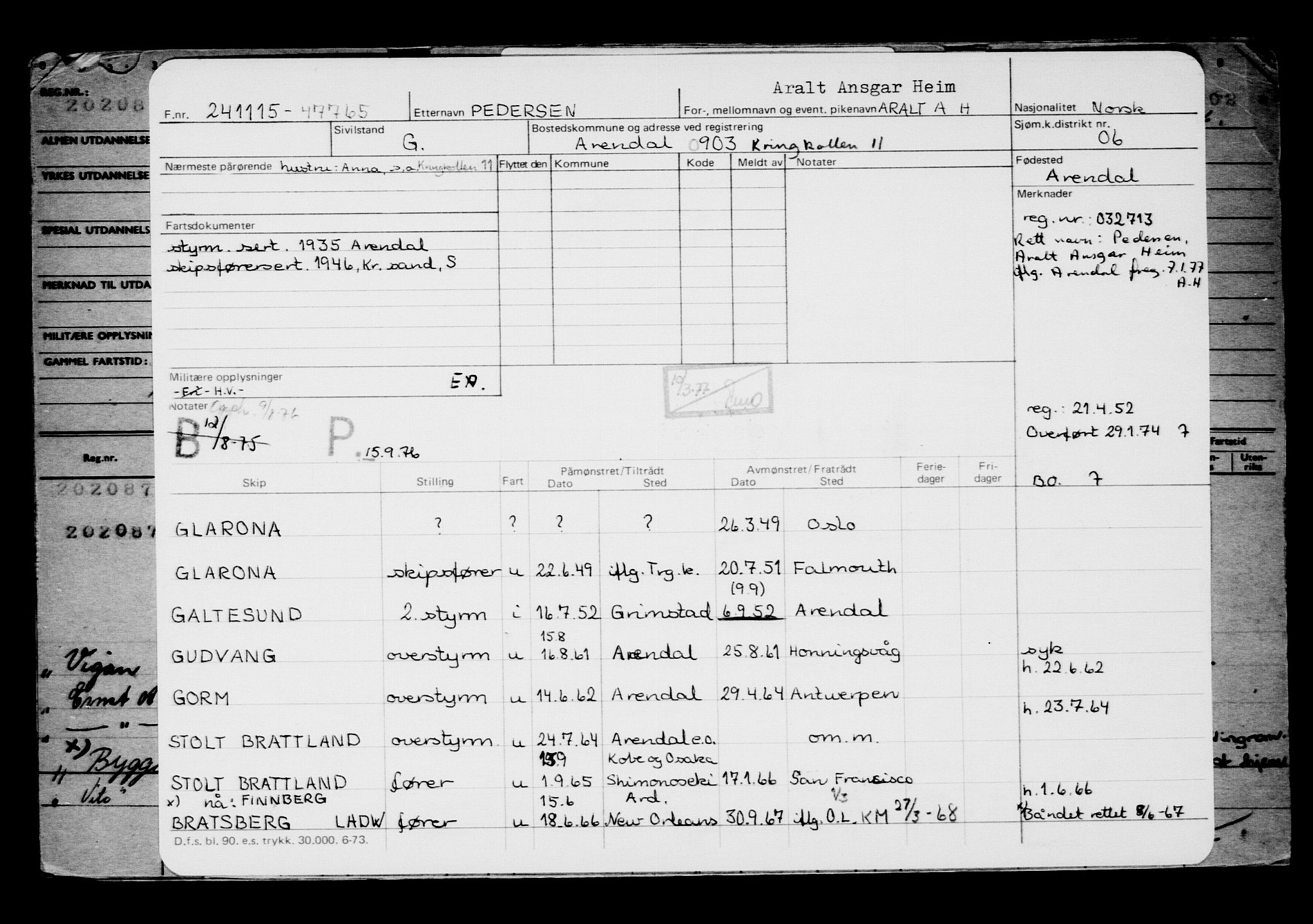 Direktoratet for sjømenn, AV/RA-S-3545/G/Gb/L0134: Hovedkort, 1915, p. 637