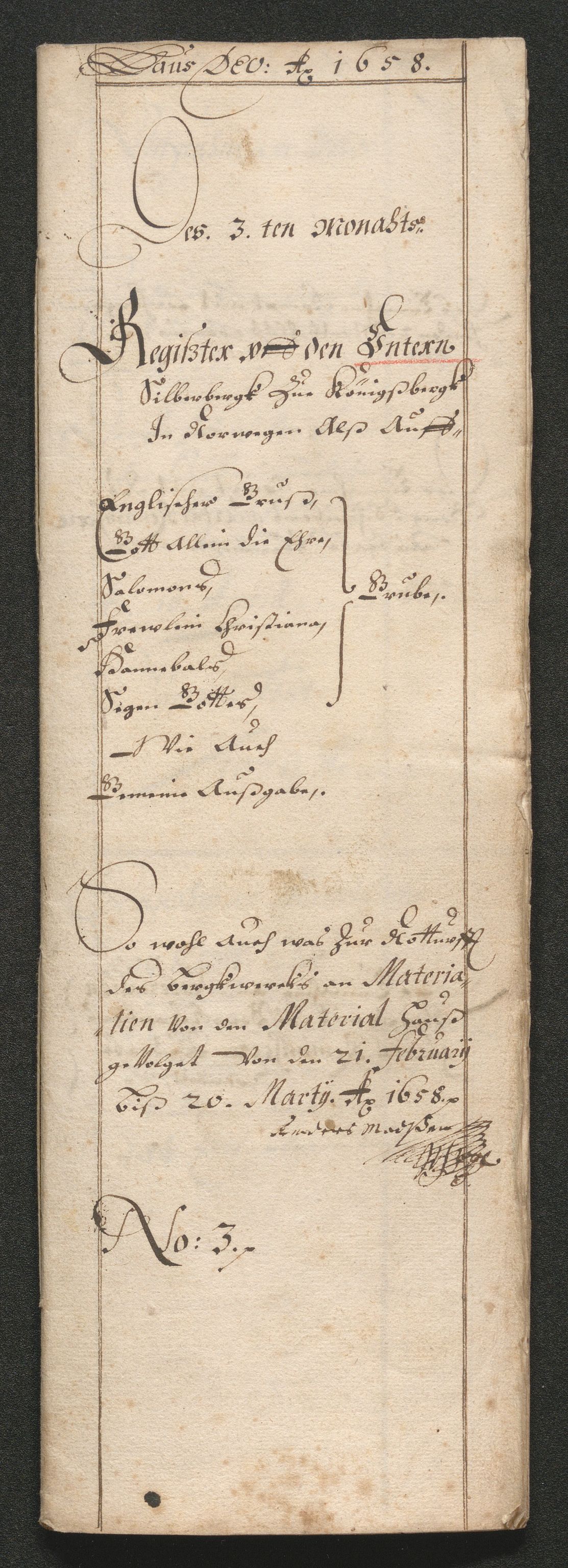Kongsberg Sølvverk 1623-1816, AV/SAKO-EA-3135/001/D/Dc/Dcd/L0033: Utgiftsregnskap for gruver m.m. , 1658, p. 160