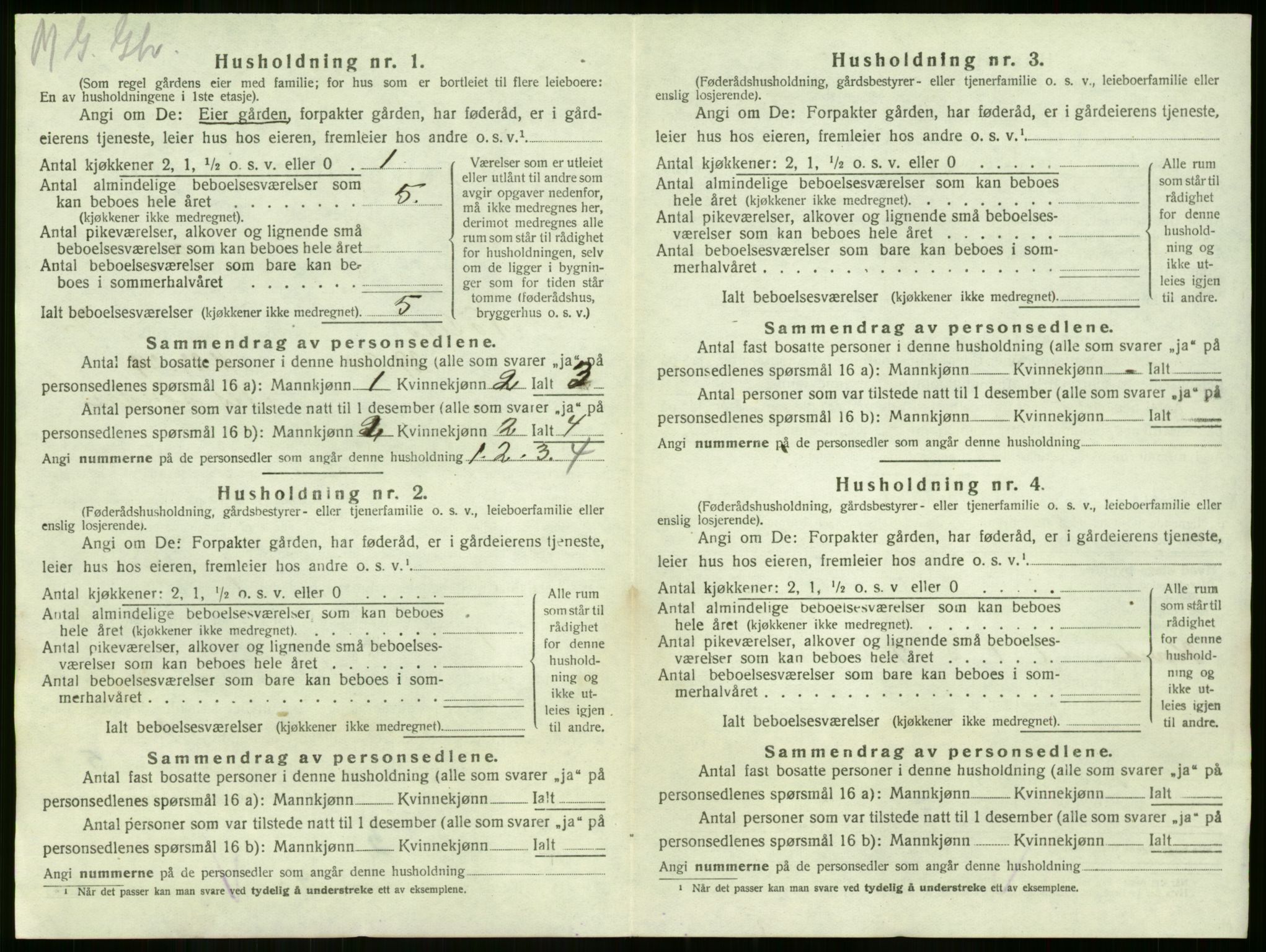 SAKO, 1920 census for Nøtterøy, 1920, p. 1327