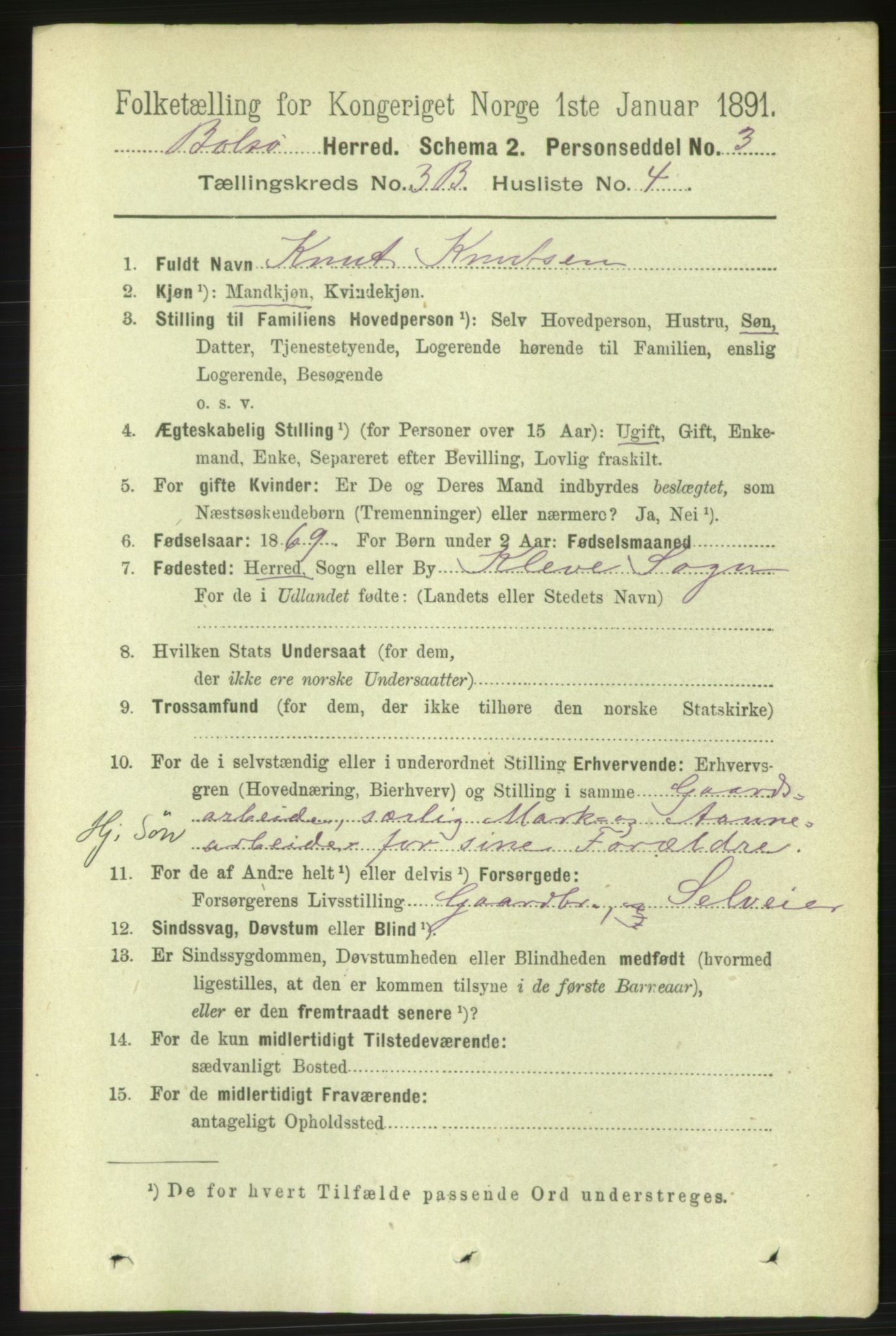 RA, 1891 census for 1544 Bolsøy, 1891, p. 2108