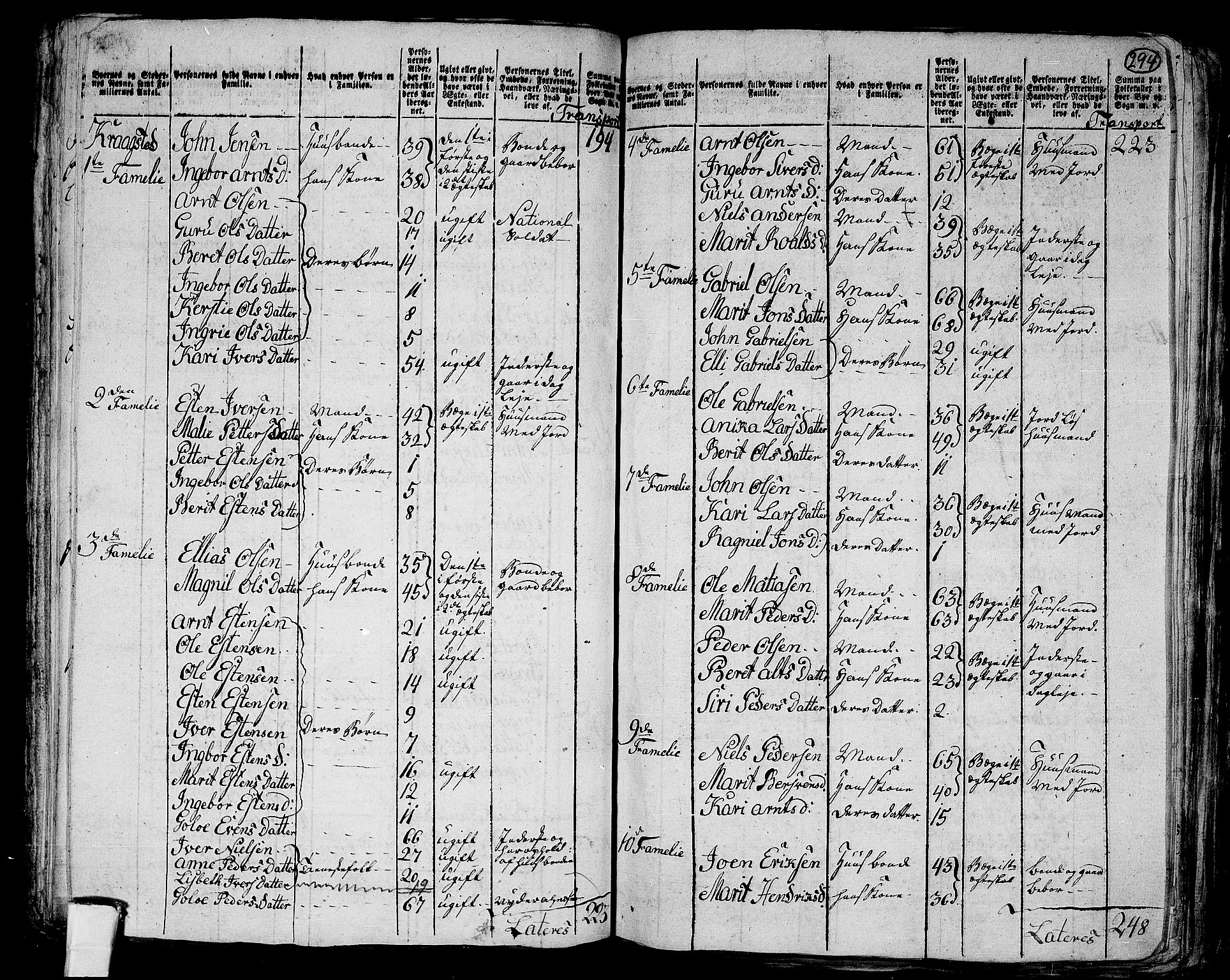 RA, 1801 census for 1648P Støren, 1801, p. 293b-294a