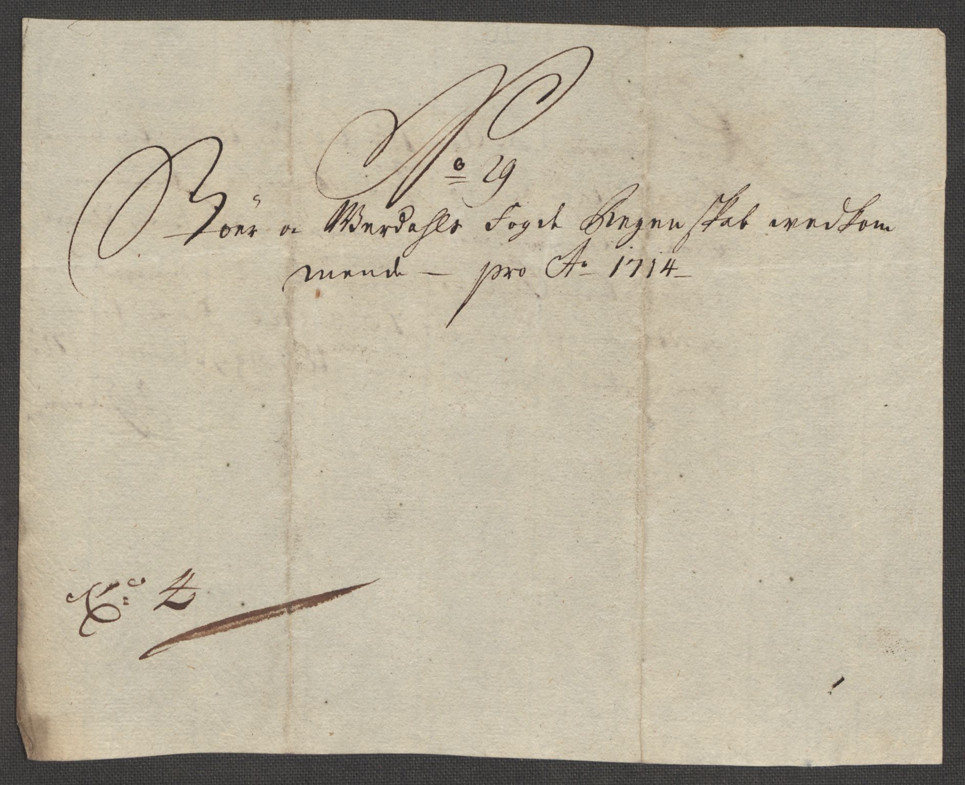 Rentekammeret inntil 1814, Reviderte regnskaper, Fogderegnskap, AV/RA-EA-4092/R62/L4204: Fogderegnskap Stjørdal og Verdal, 1714, p. 263