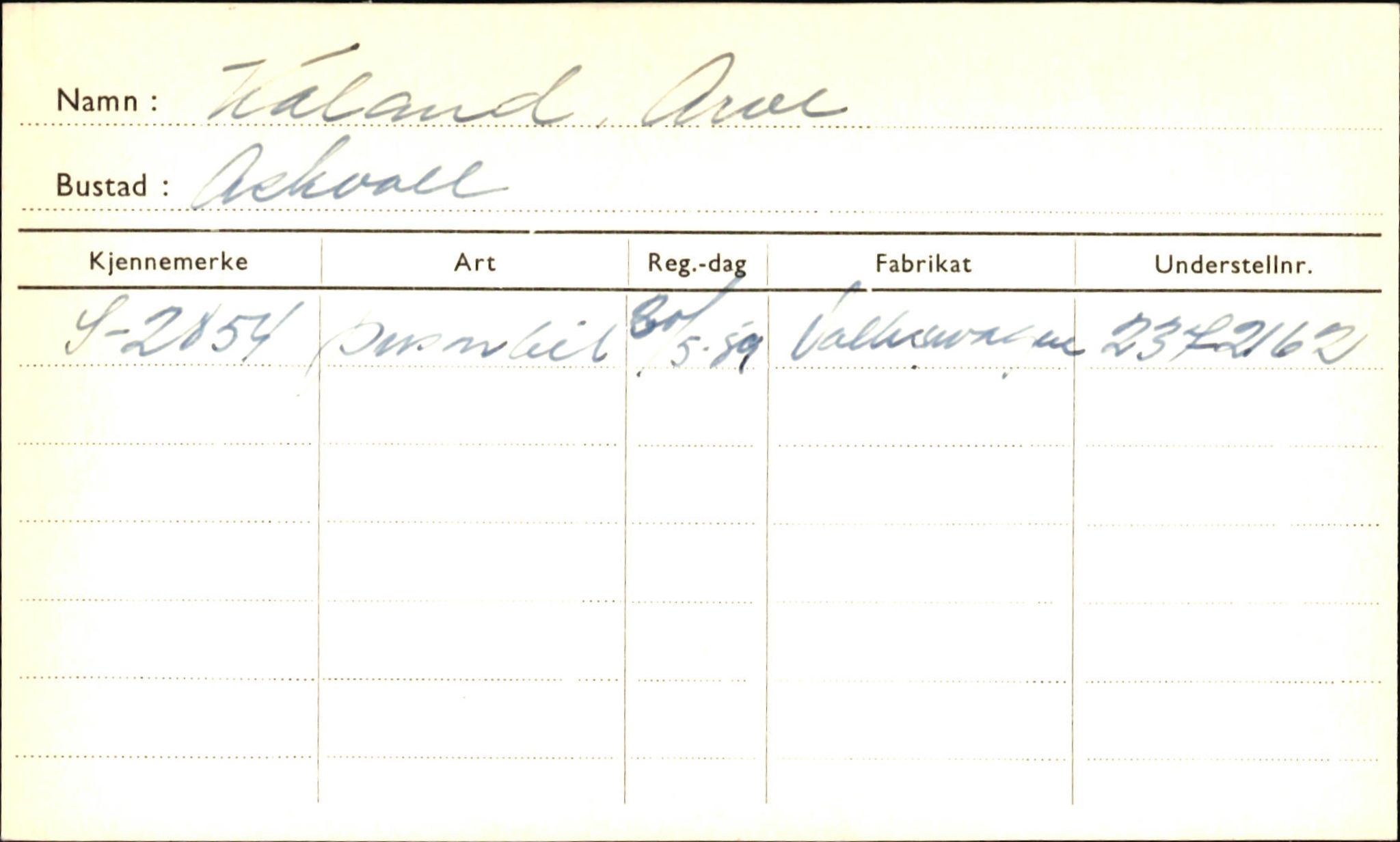 Statens vegvesen, Sogn og Fjordane vegkontor, SAB/A-5301/4/F/L0001B: Eigarregister Fjordane til 1.6.1961, 1930-1961, p. 35