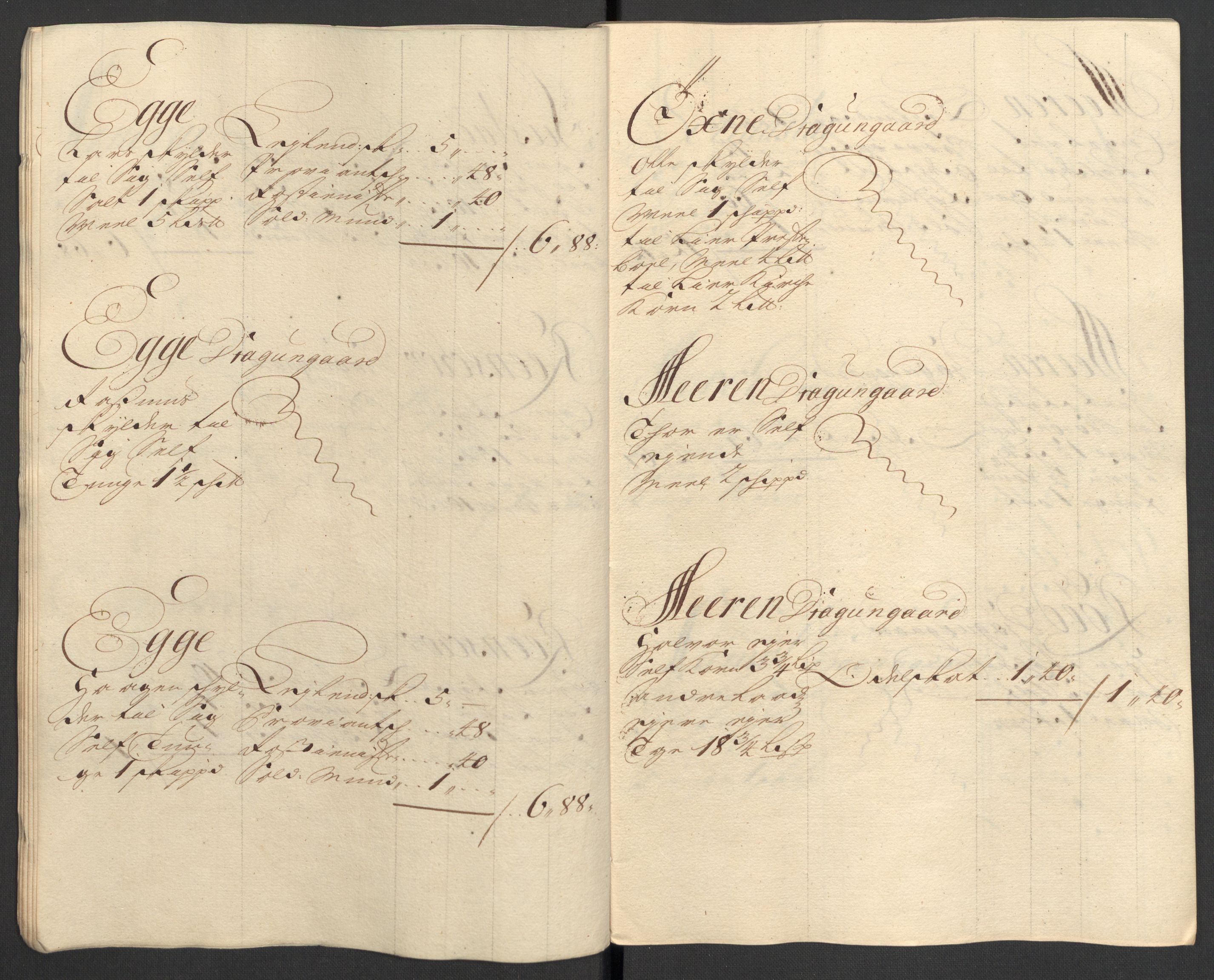 Rentekammeret inntil 1814, Reviderte regnskaper, Fogderegnskap, AV/RA-EA-4092/R31/L1705: Fogderegnskap Hurum, Røyken, Eiker, Lier og Buskerud, 1711, p. 133