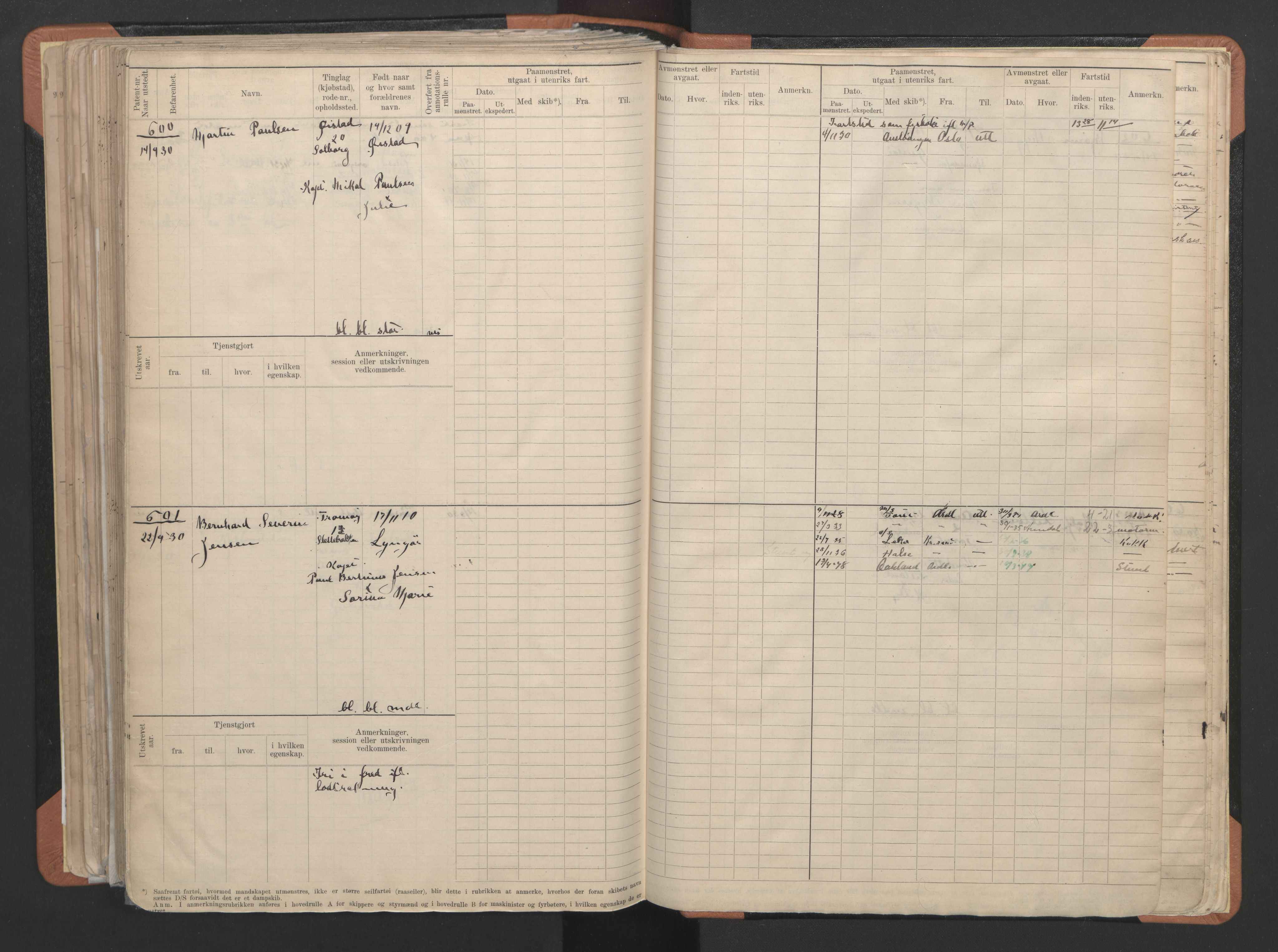 Arendal mønstringskrets, SAK/2031-0012/F/Fb/L0024: Hovedrulle B nr 1-665, S-22, 1886-1933, p. 318