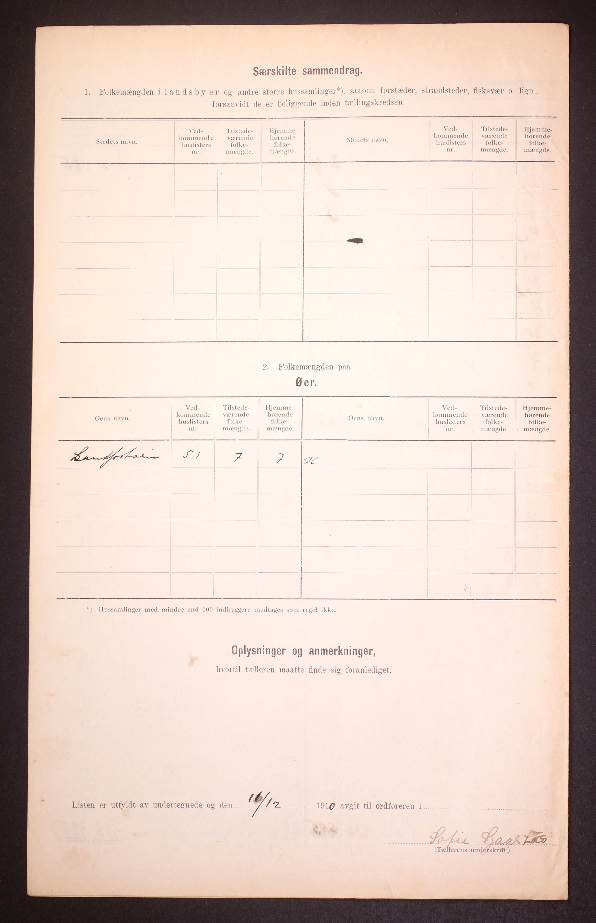 RA, 1910 census for Hamarøy, 1910, p. 15