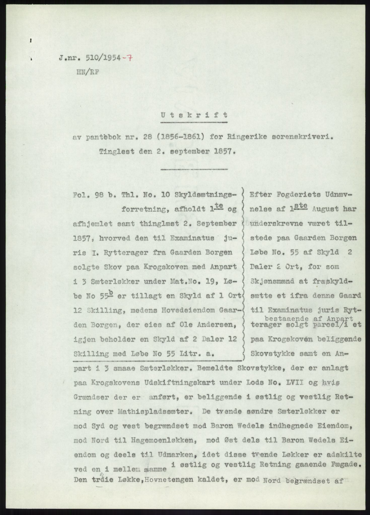 Statsarkivet i Kongsberg, SAKO/A-0001, 1944-1954, p. 125