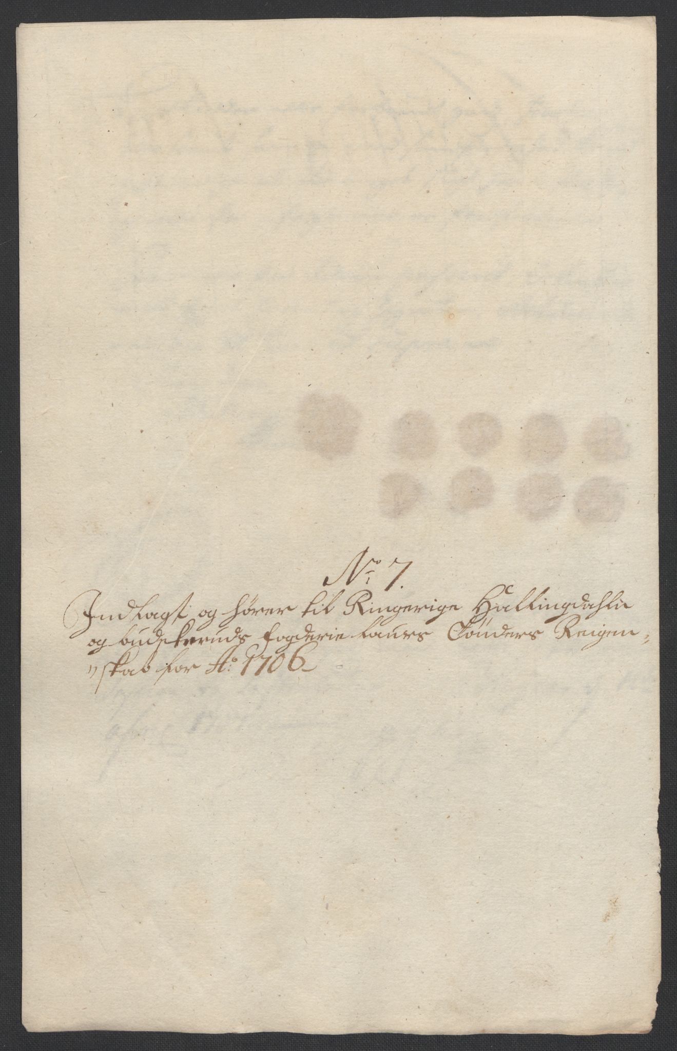 Rentekammeret inntil 1814, Reviderte regnskaper, Fogderegnskap, AV/RA-EA-4092/R22/L1465: Fogderegnskap Ringerike, Hallingdal og Buskerud, 1706, p. 181