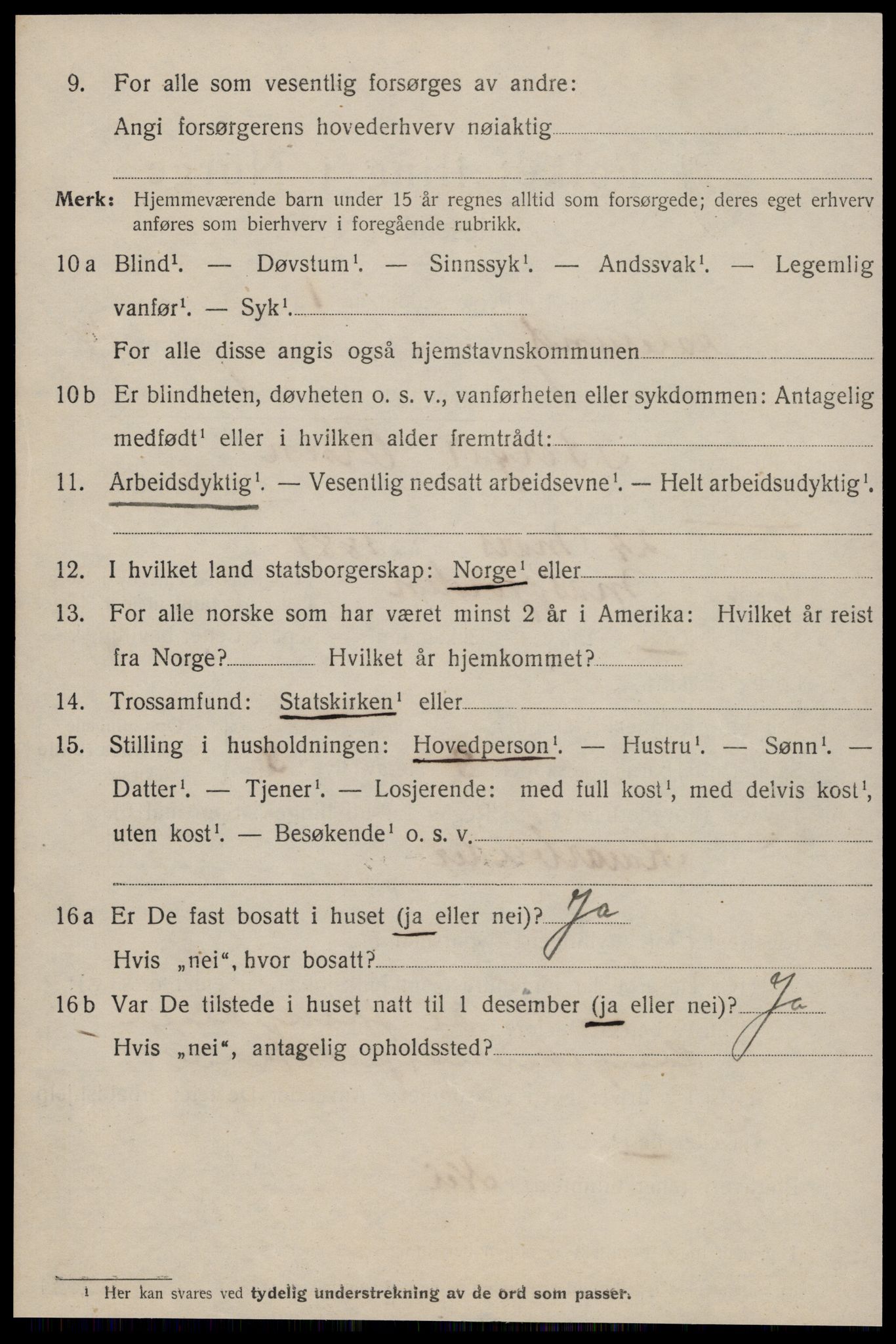 SAT, 1920 census for Ålesund, 1920, p. 14347