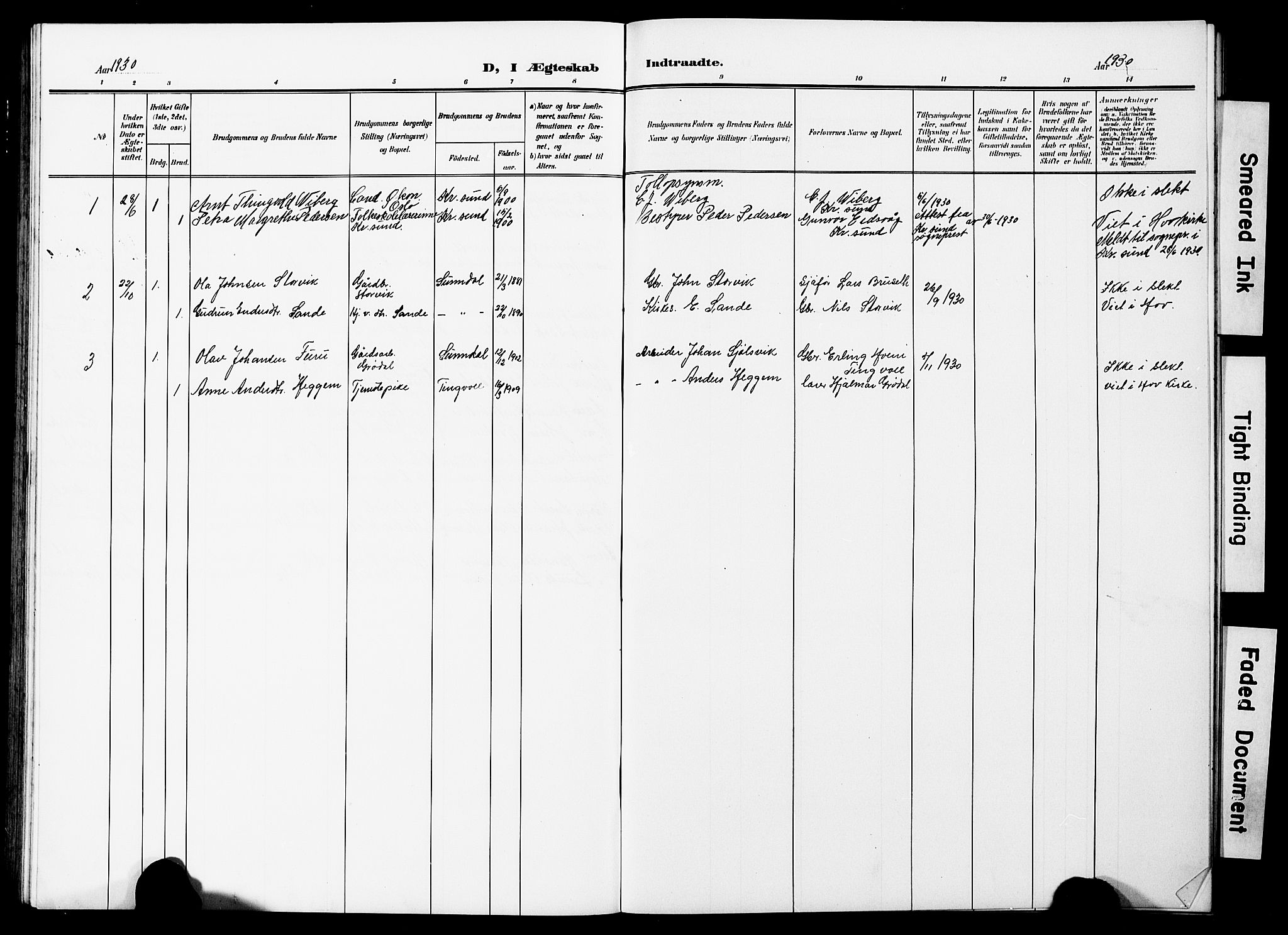 Ministerialprotokoller, klokkerbøker og fødselsregistre - Møre og Romsdal, AV/SAT-A-1454/590/L1017: Parish register (copy) no. 590C02, 1869-1931